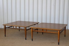 Pair of Low Coffee Tables by Lane, U.S.A, 1960s