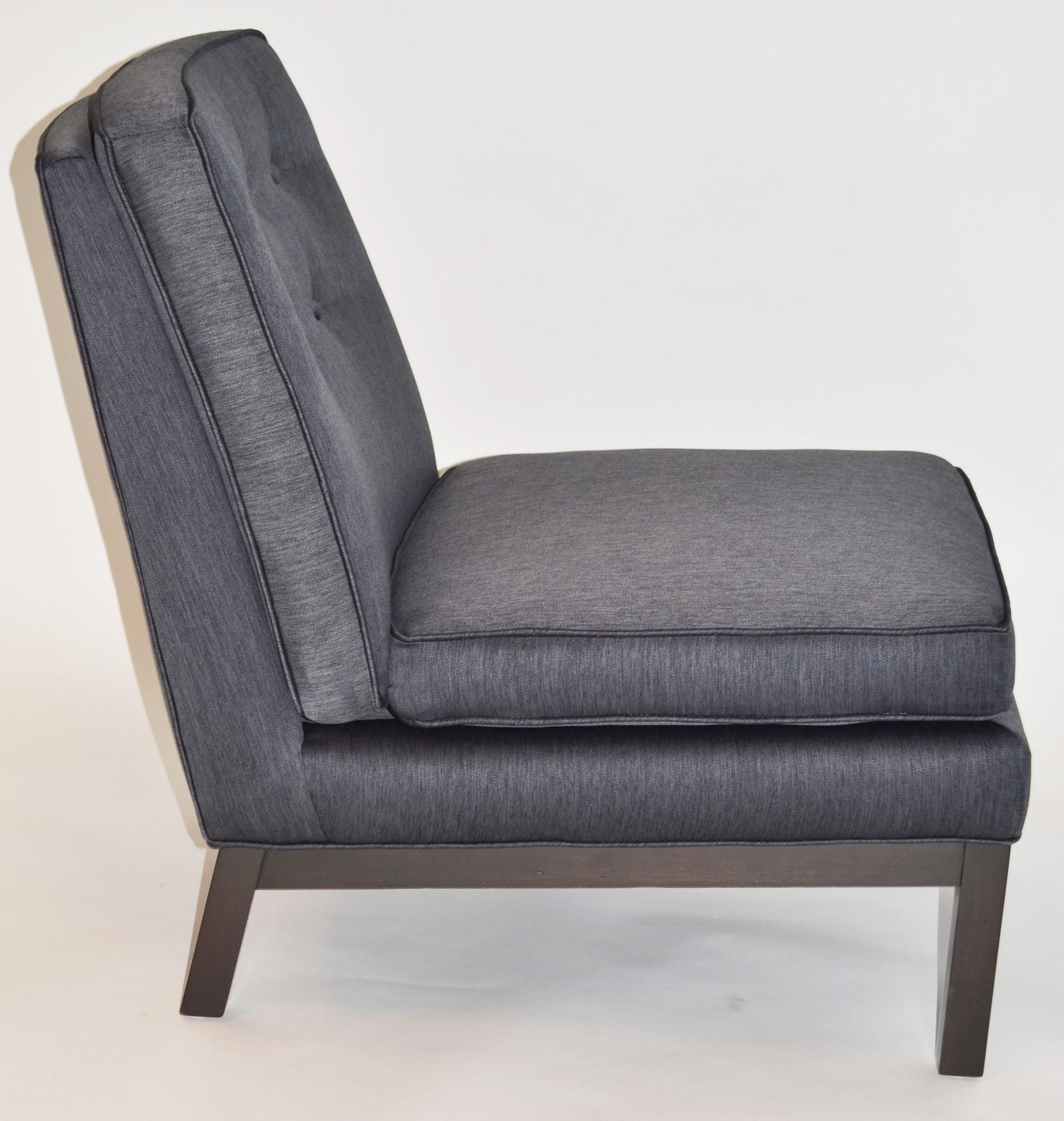 Paar Sessel ohne Armlehne von Kipp Stewart für Directional 1960er Jahre (Moderne der Mitte des Jahrhunderts) im Angebot