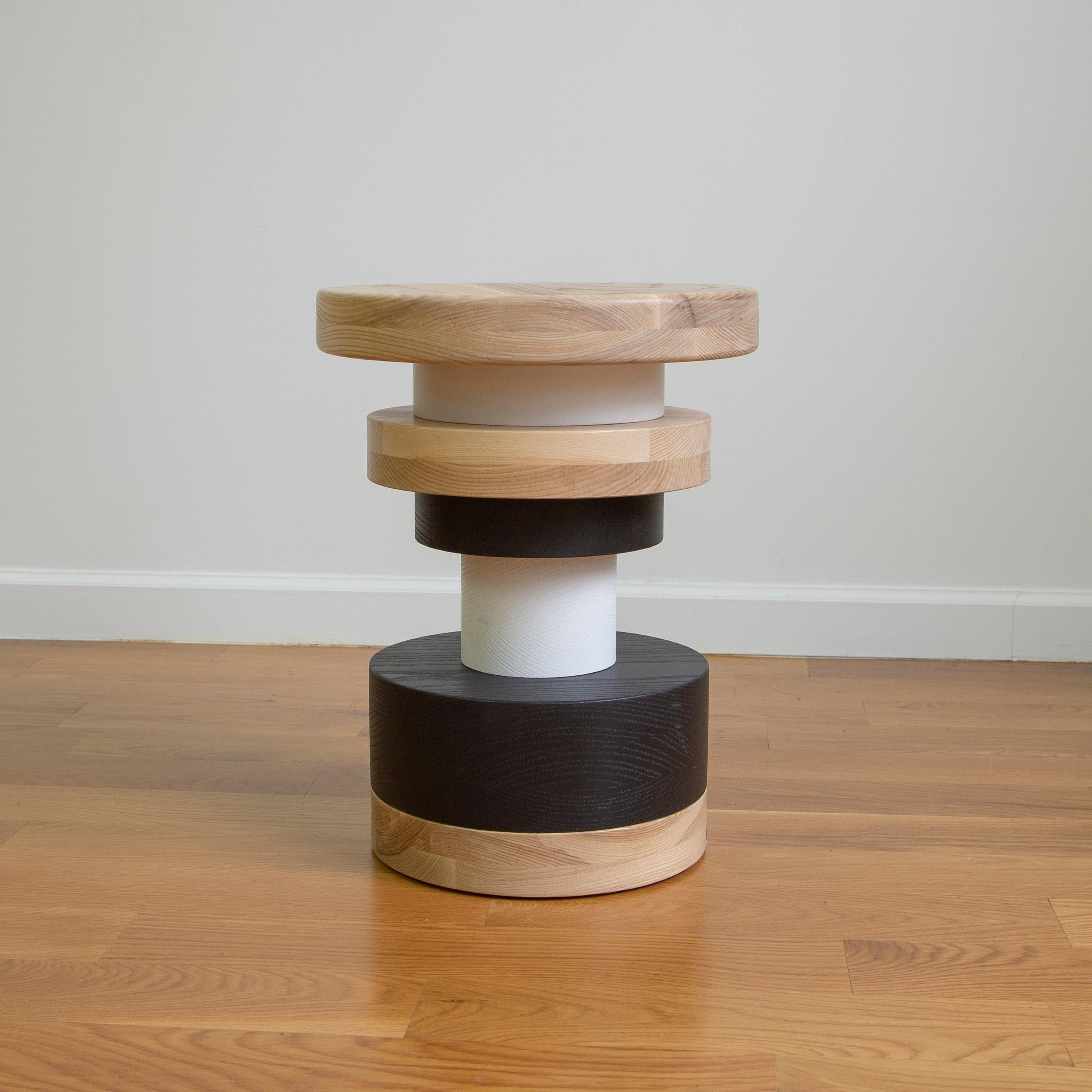 Modern Pair of Low Sass Stool from Souda, Dining Chair, Seating, Shape A & C For Sale