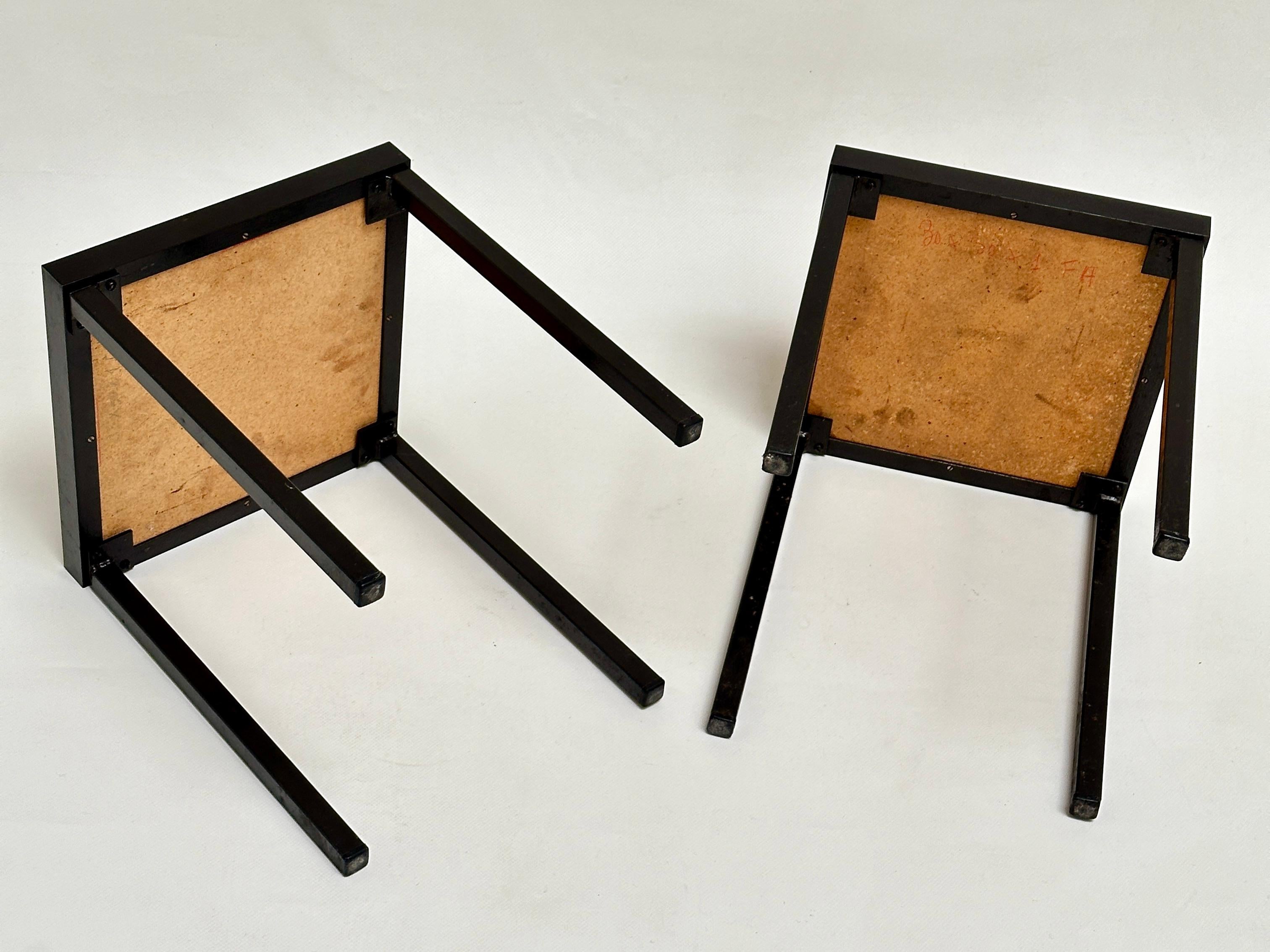 Pair of Low Tables, Roger Capron, Vallauris, c. 1965 For Sale 1