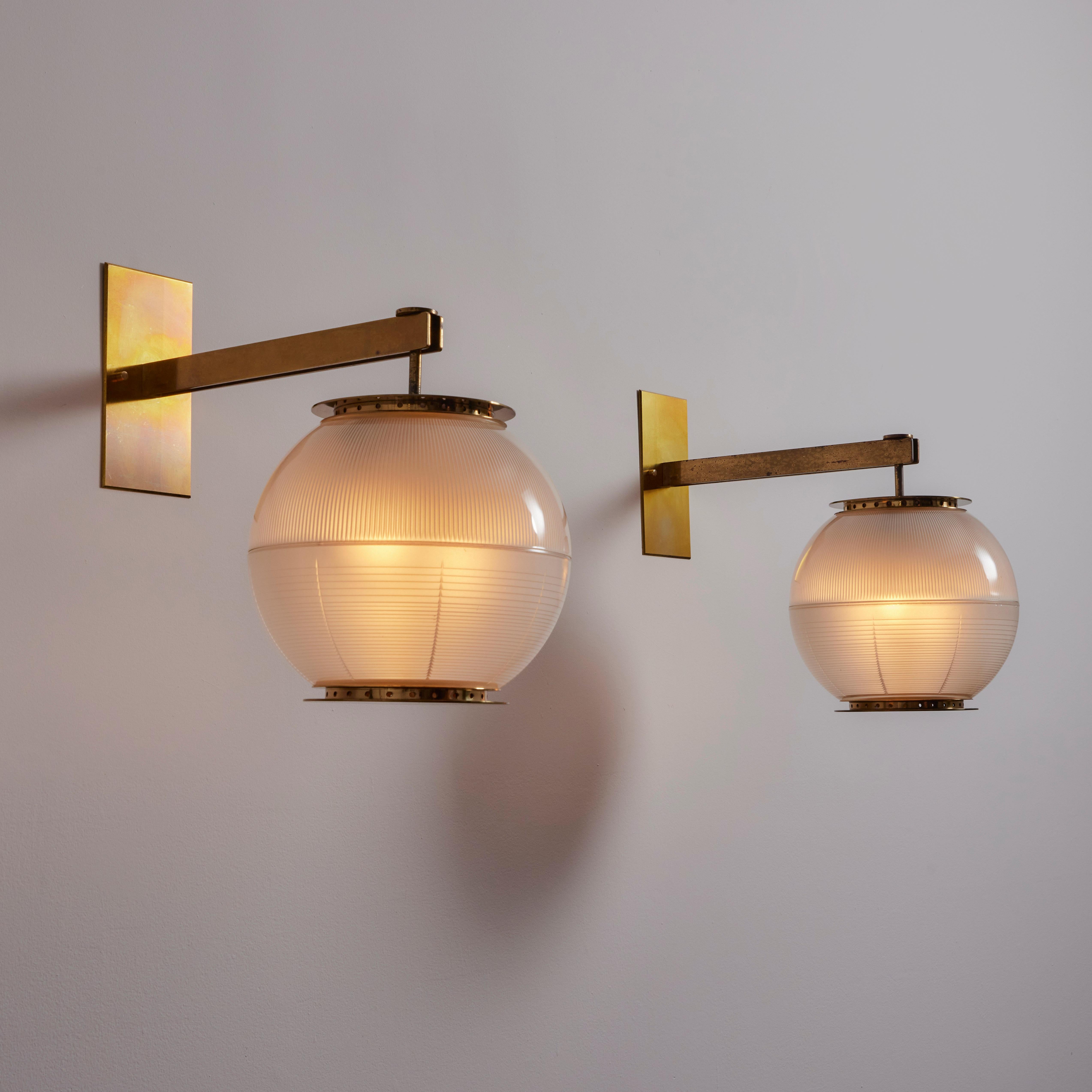 Mid-Century Modern Pair of 'LP 7' Sconces by Ignazio Gardella for Azucena  For Sale