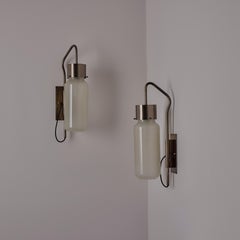 Pair of LP10 'Bidone' Sconces by Luigi Caccia Dominioni for Azucena