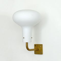 Pair of LP12 Brass Single Light Sconces by Ignazio Gardella for Azucena, 1960s