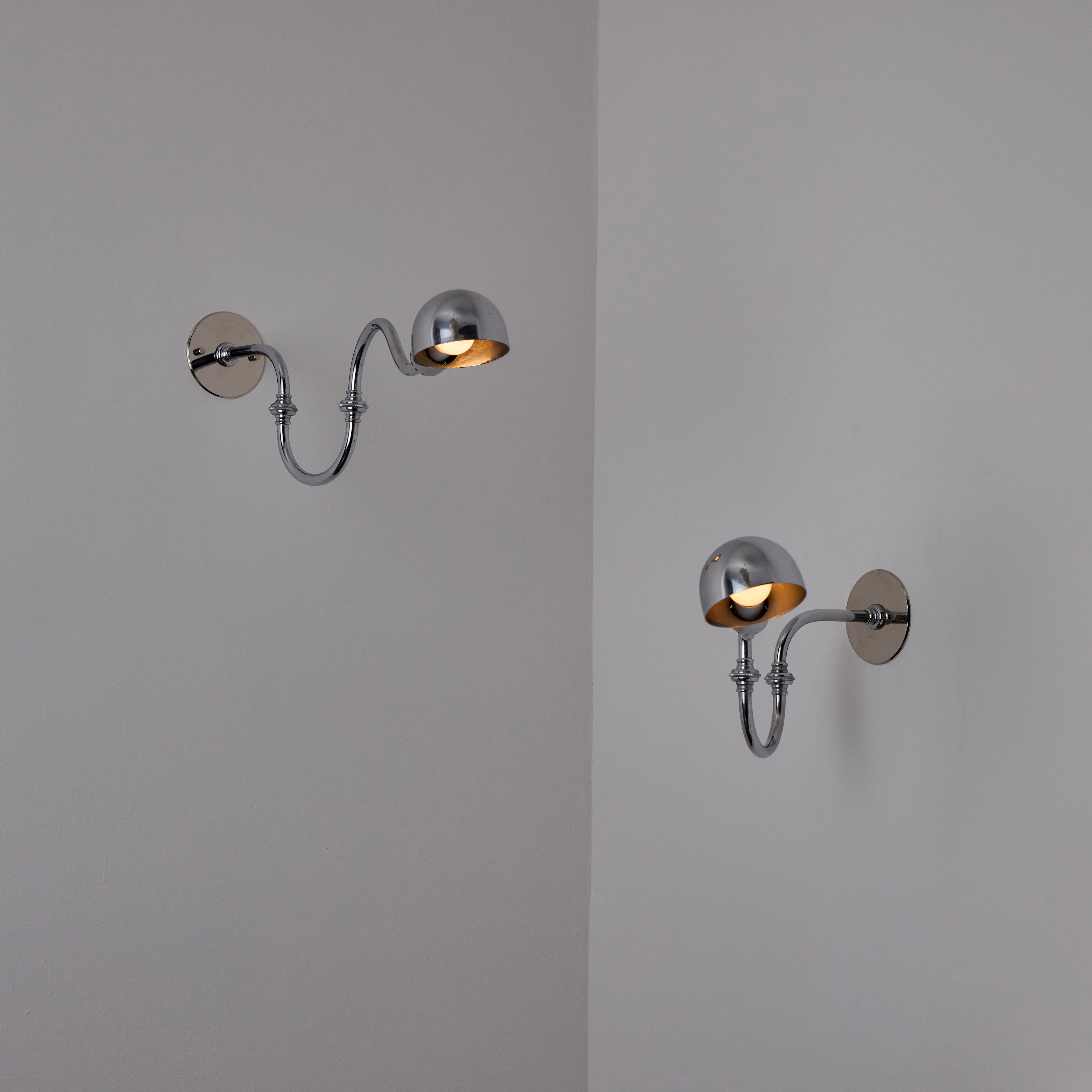 Pair of LP15 'Tromba' Sconces by Luigi Caccia Dominioni for Azucena For Sale 2