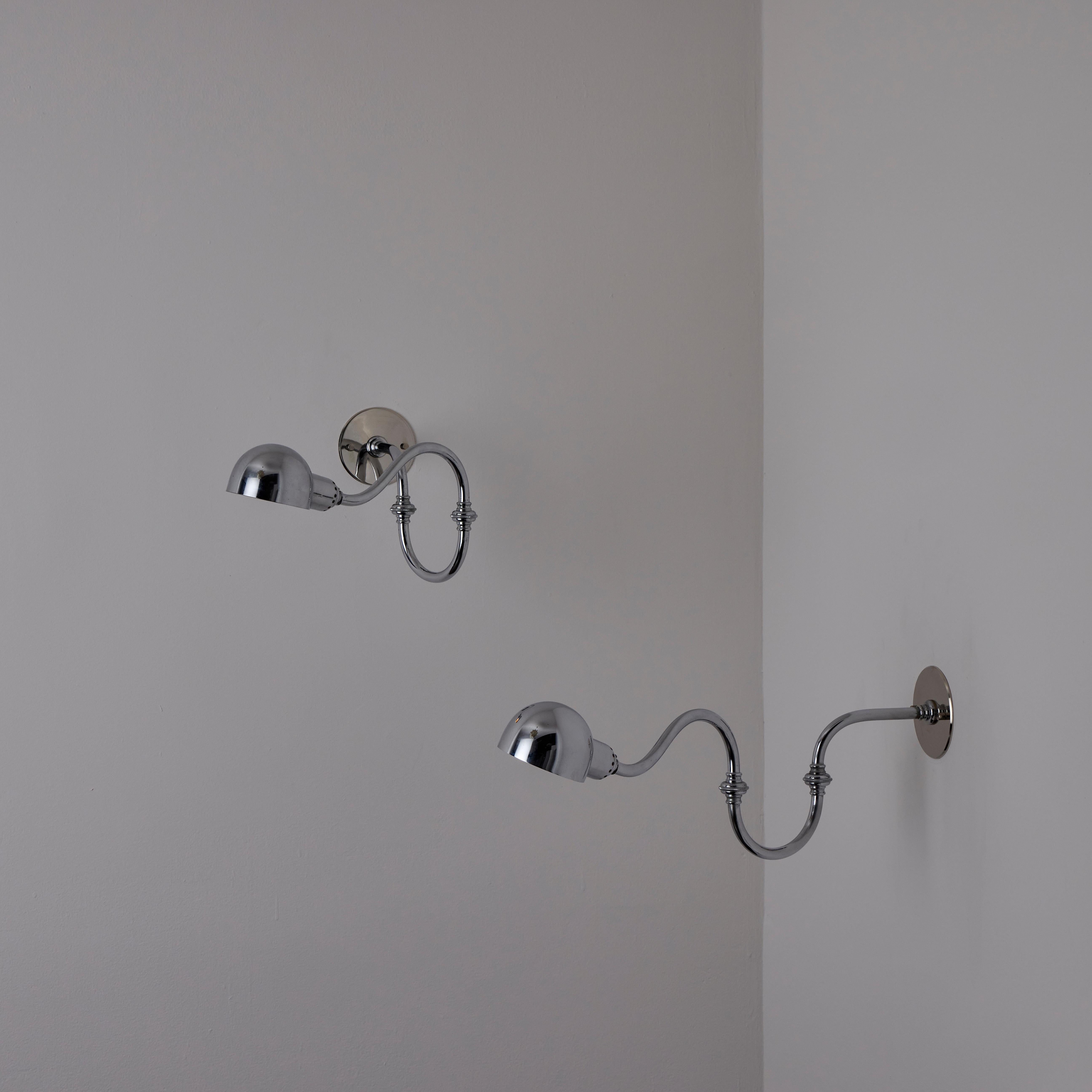 Pair of LP15 'Tromba' Sconces by Luigi Caccia Dominioni for Azucena For Sale 3