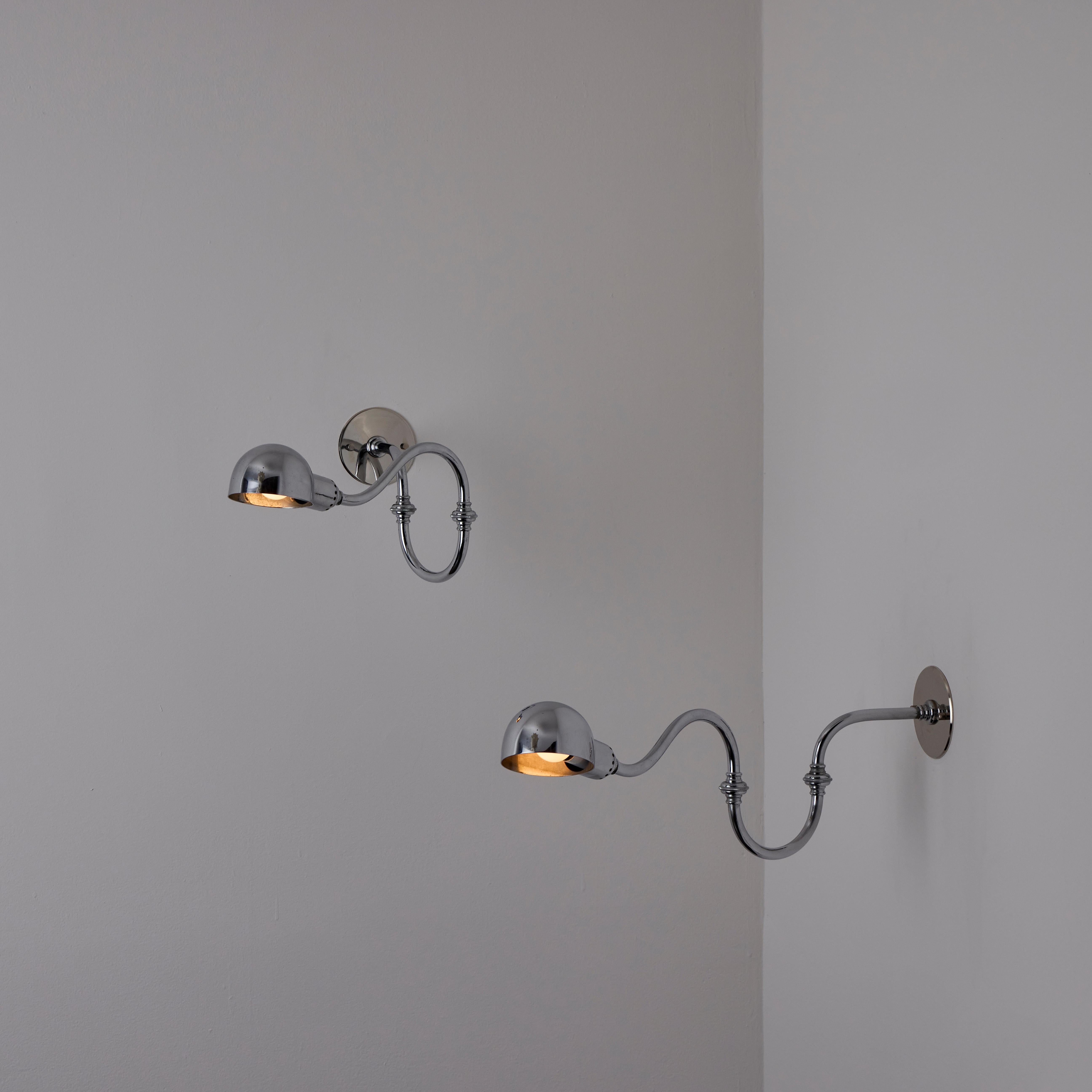 Pair of LP15 'Tromba' Sconces by Luigi Caccia Dominioni for Azucena For Sale 4