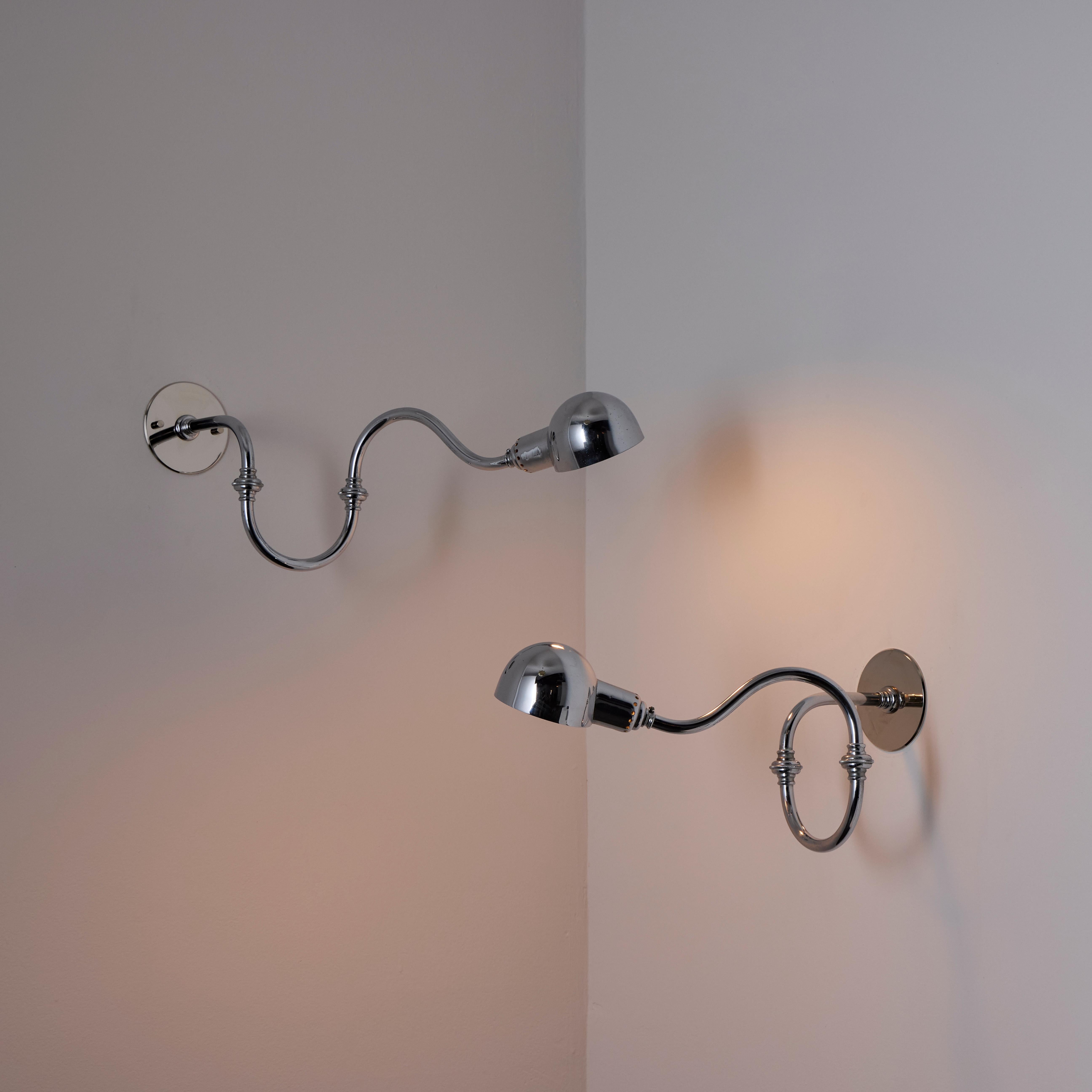 Pair of LP15 'Tromba' Sconces by Luigi Caccia Dominioni for Azucena For Sale 7