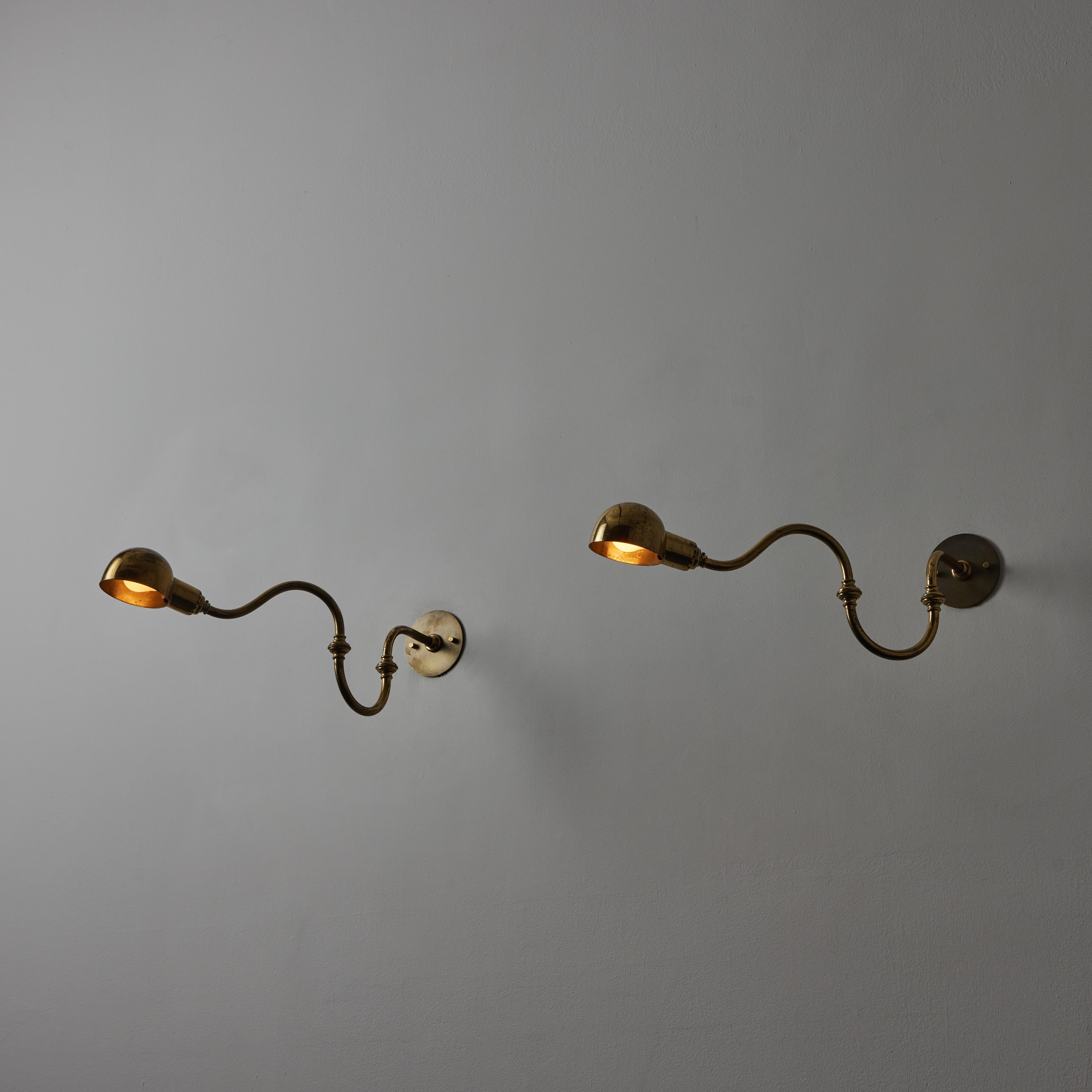 Pair of LP15 'Tromba' Sconces by Luigi Caccia Dominioni for Azucena 10