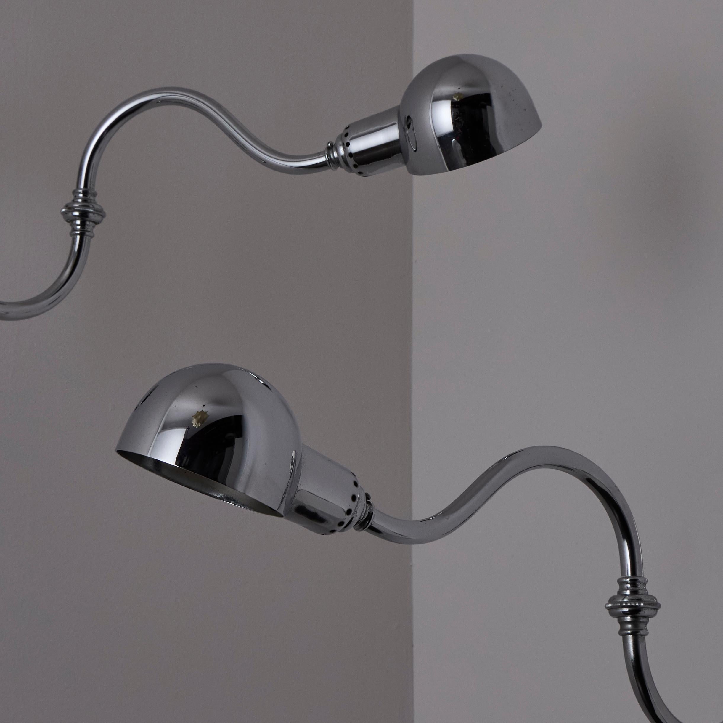 Pair of LP15 'Tromba' Sconces by Luigi Caccia Dominioni for Azucena For Sale 11