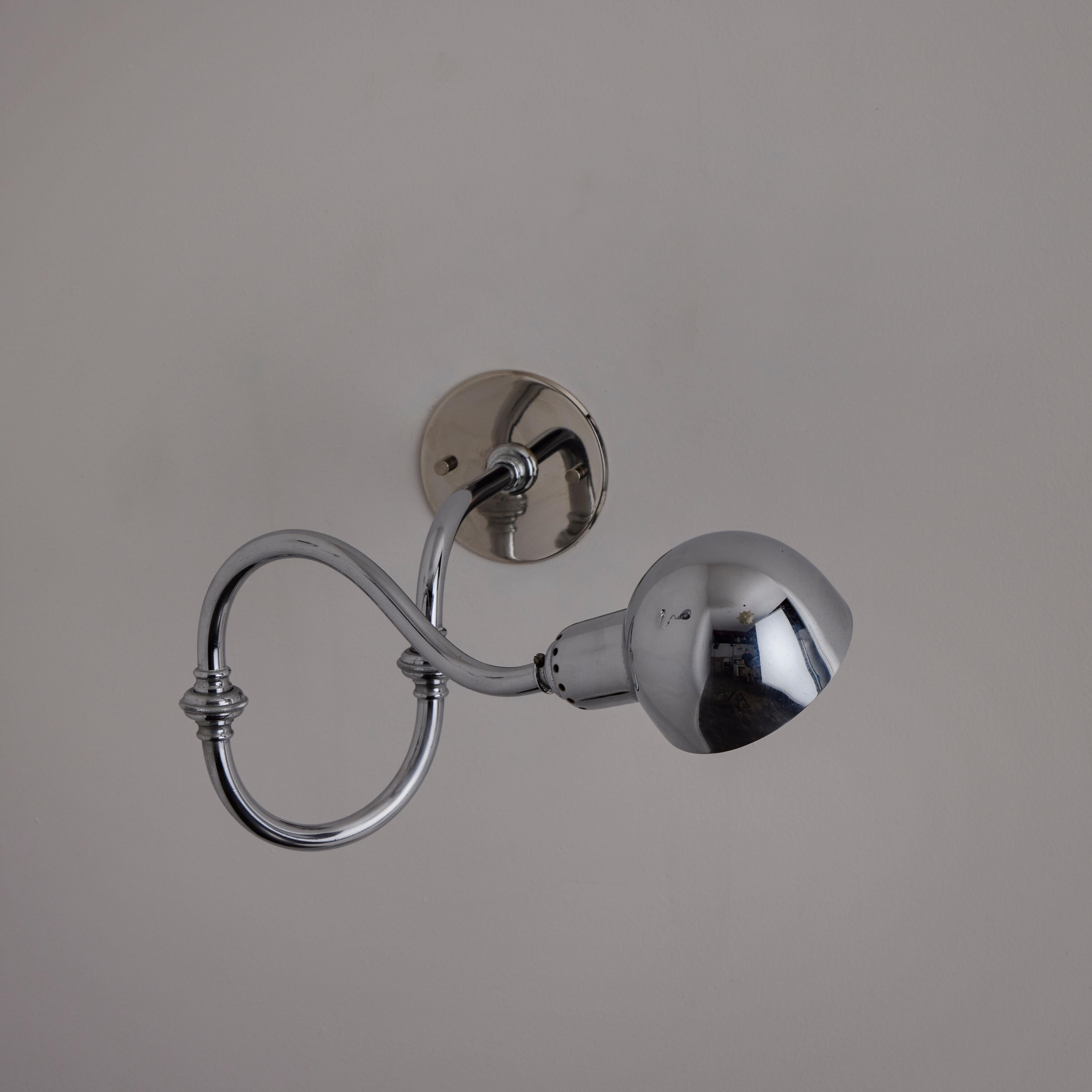 Pair of LP15 'Tromba' Sconces by Luigi Caccia Dominioni for Azucena In Good Condition For Sale In Los Angeles, CA