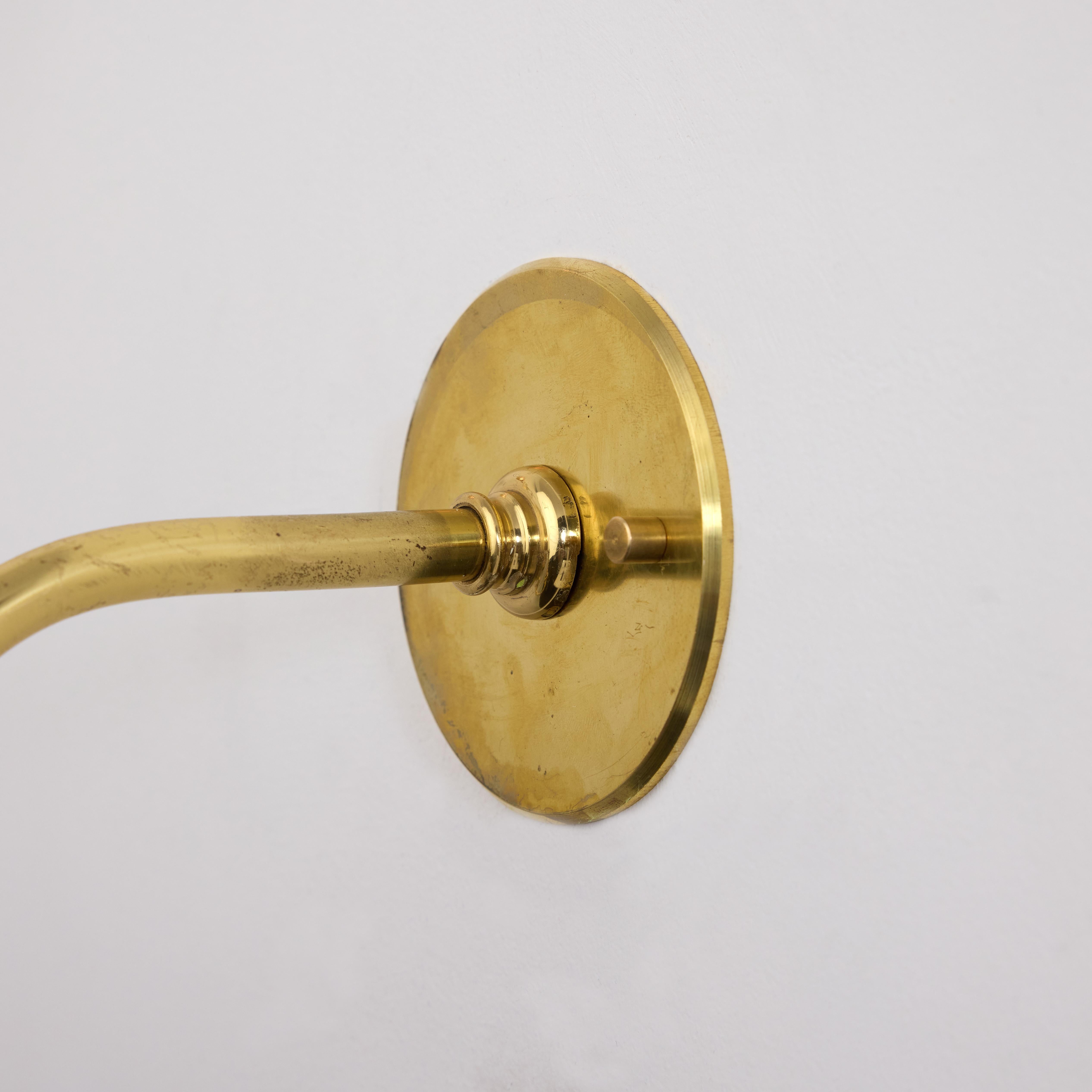 Brass Pair of LP15 'Tromba' Sconces by Luigi Caccia Dominioni for Azucena For Sale