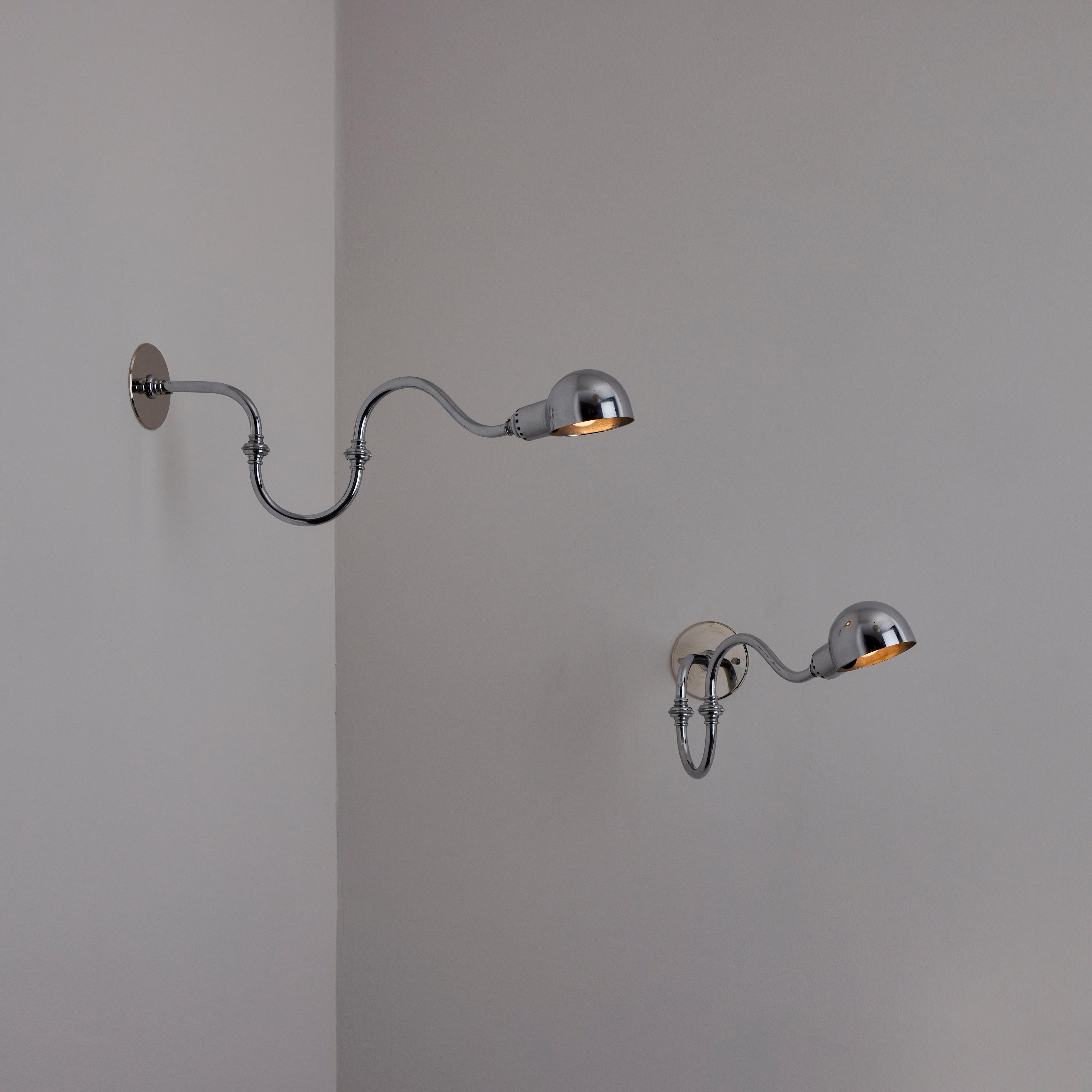 Pair of LP15 'Tromba' Sconces by Luigi Caccia Dominioni for Azucena For Sale 1