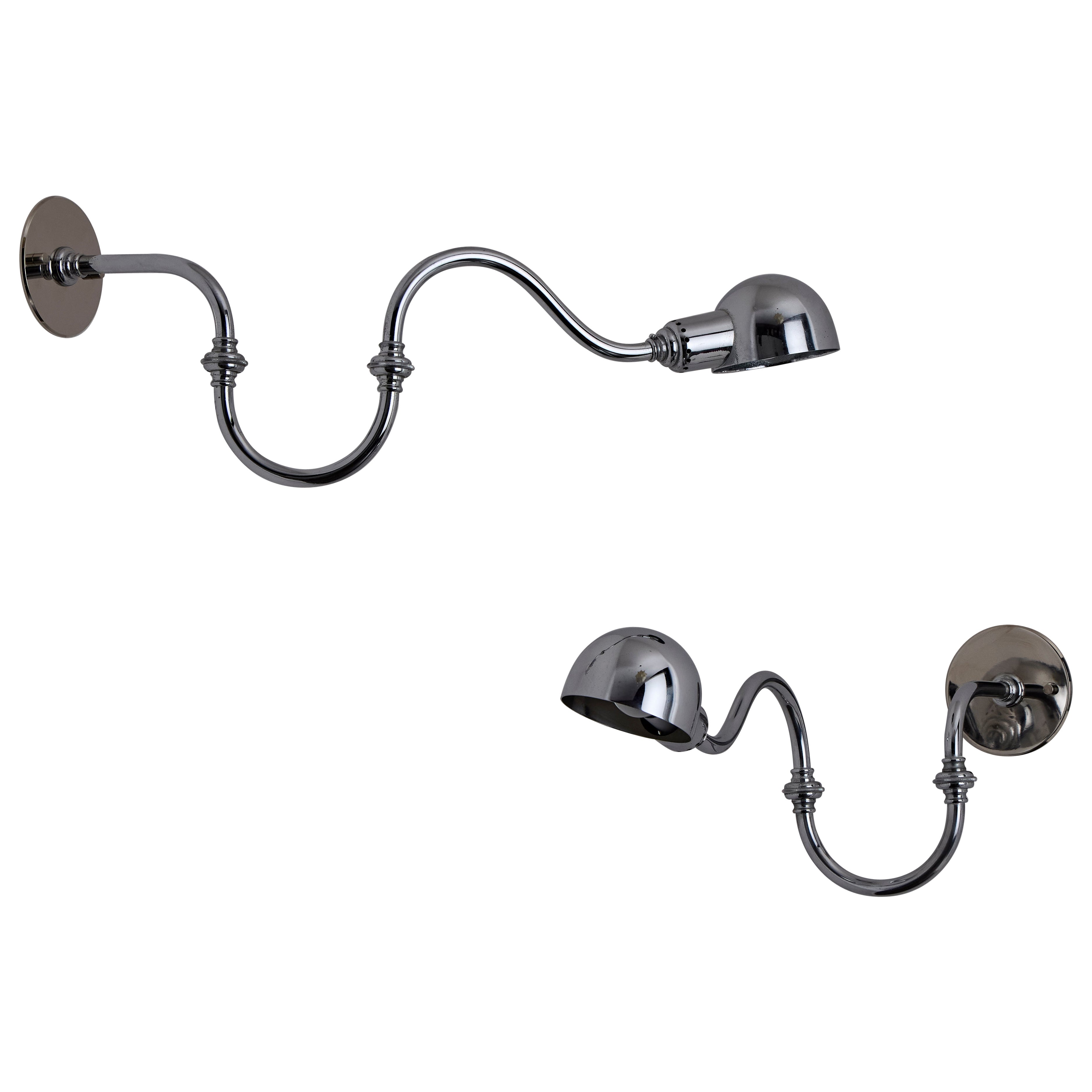 Pair of LP15 'Tromba' Sconces by Luigi Caccia Dominioni for Azucena For Sale