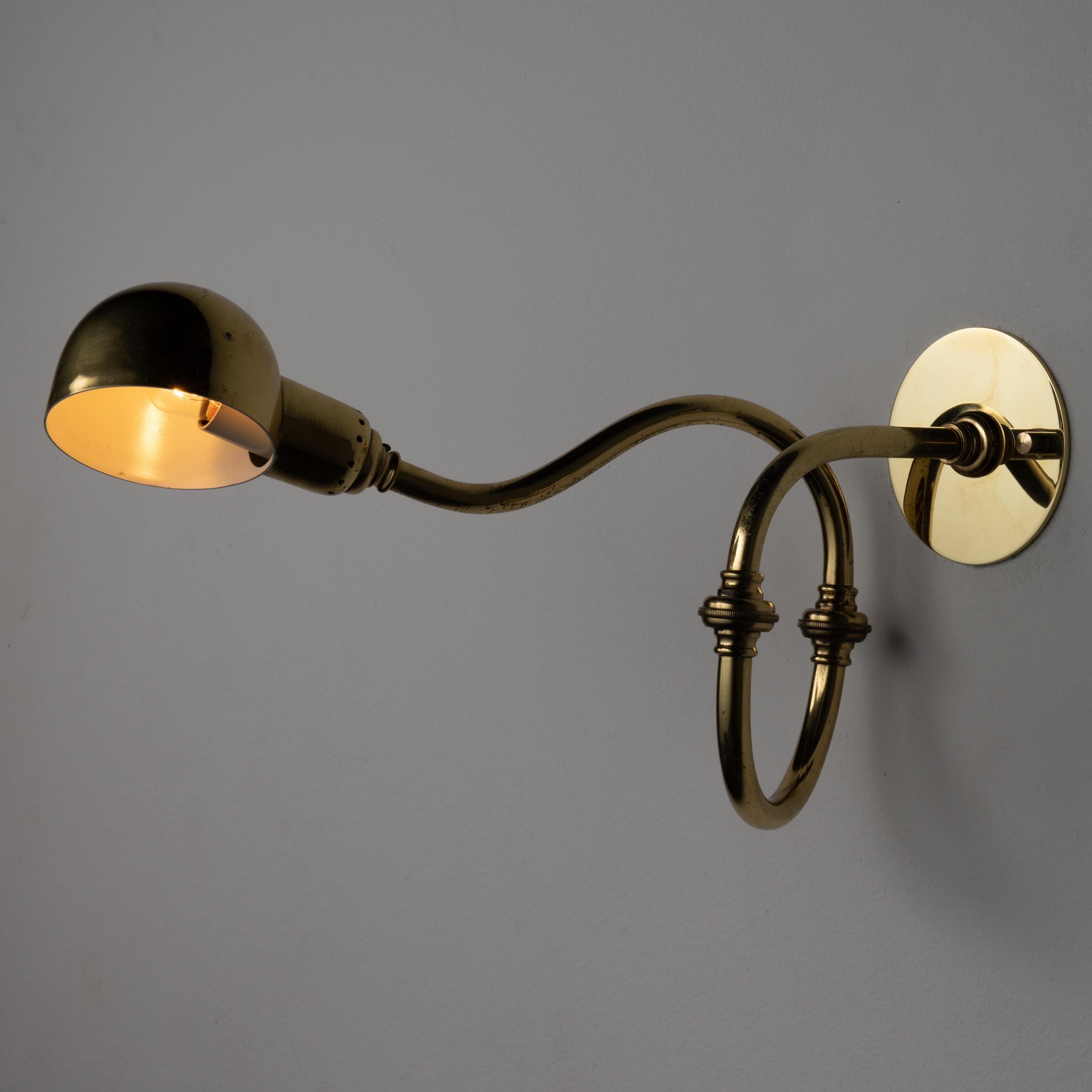Mid-20th Century Pair of LP15 Tromba Wall Lamps by Luigi Caccia Dominioni for Azucena