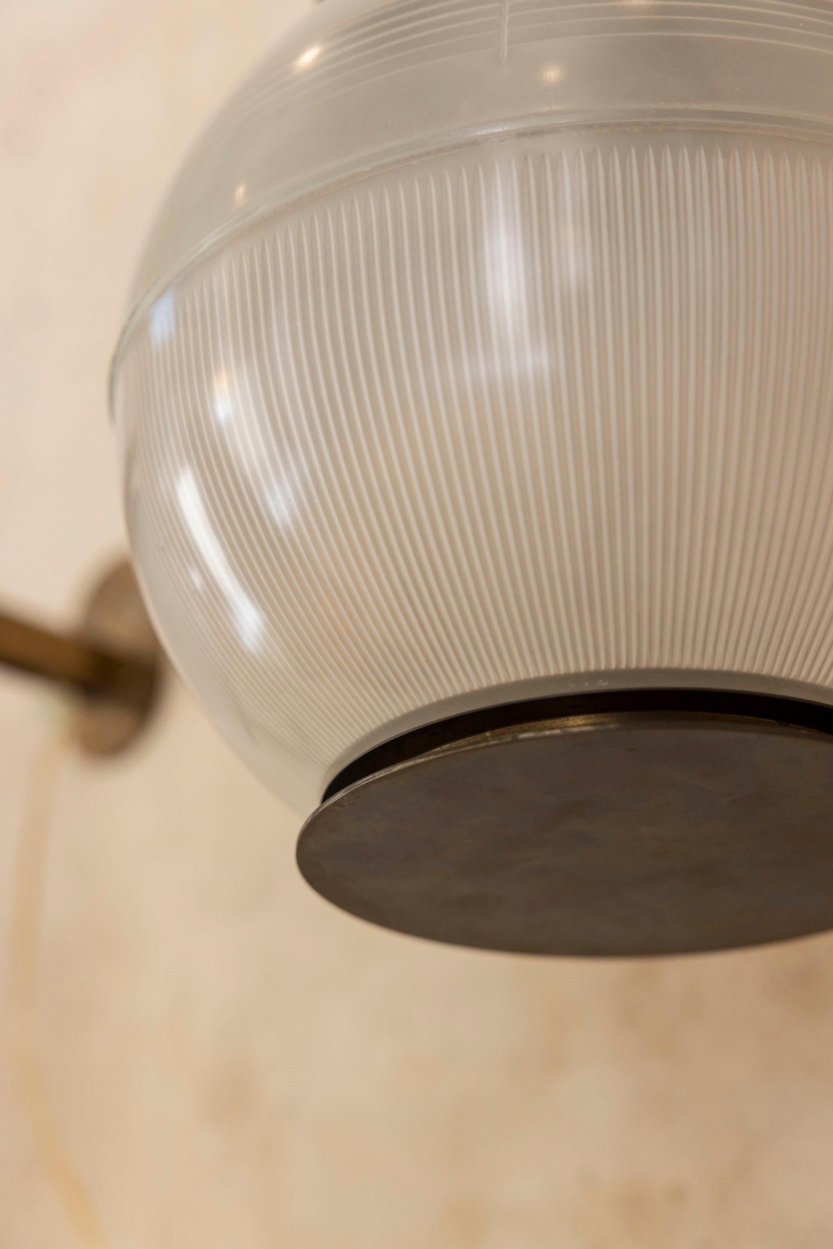 Pair of Lp7 wall lamps by Ignazio Gardella for Azucena, Italy, 1955 8