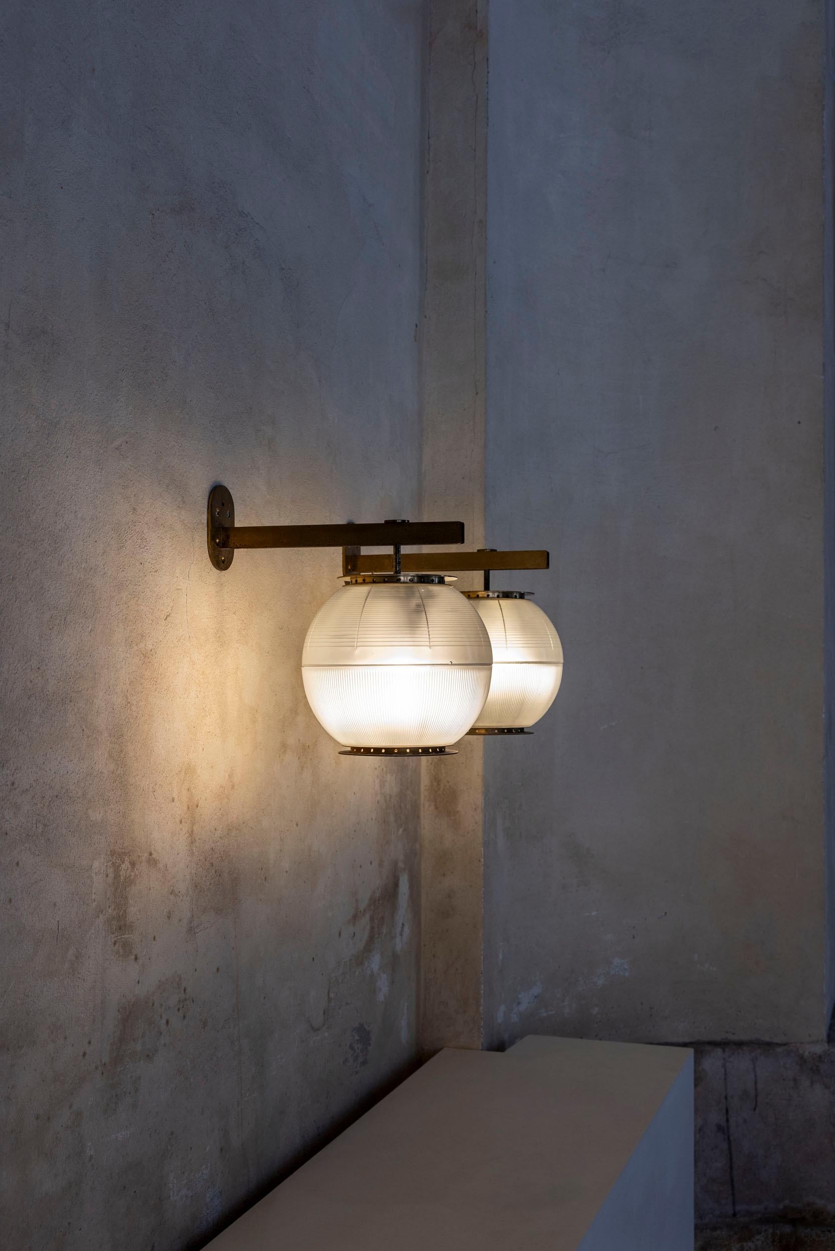 Mid-20th Century Pair of Lp7 wall lamps by Ignazio Gardella for Azucena, Italy, 1955