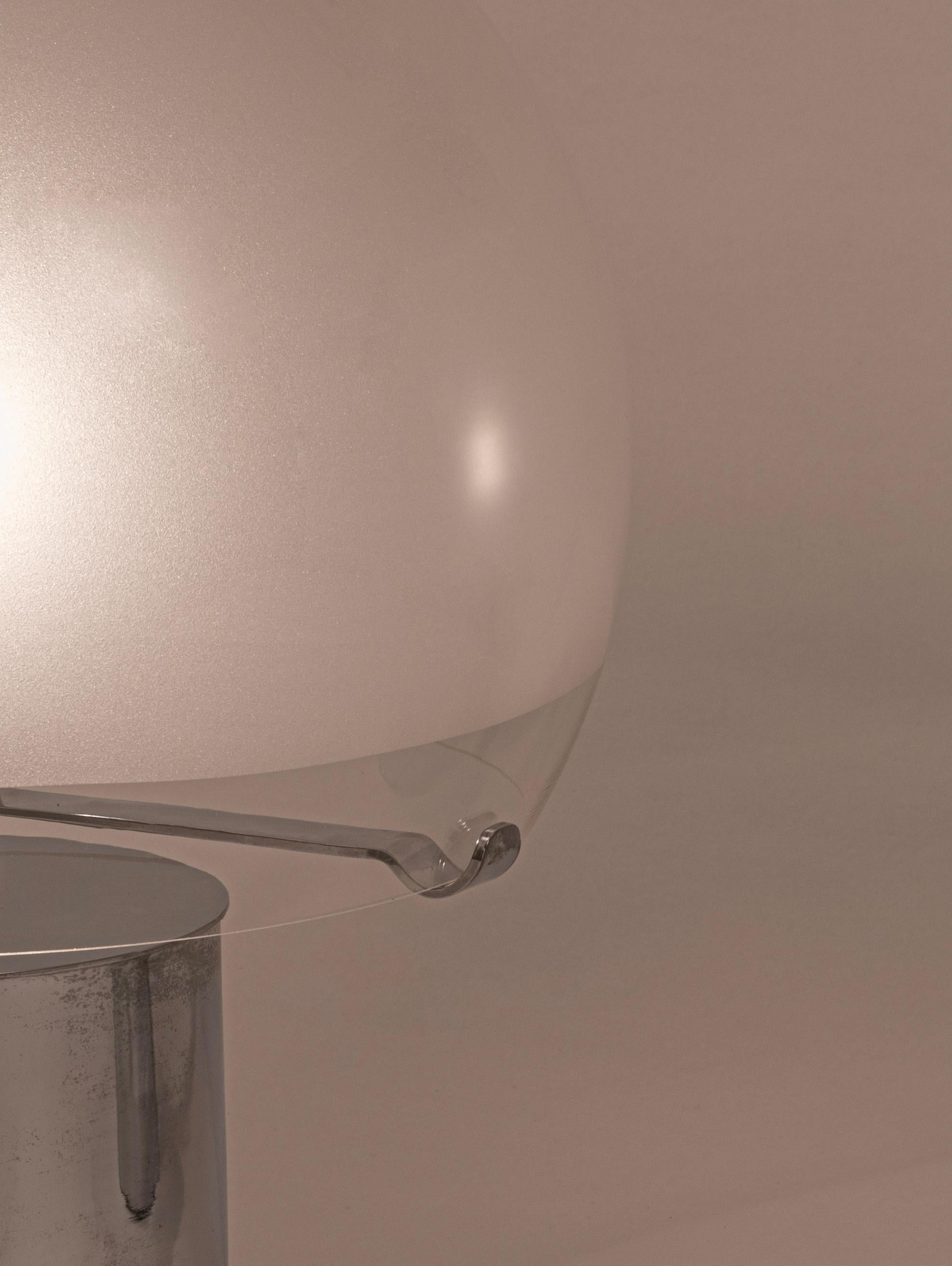 Pair of LTA6 'Porcino' Table Lamps by Luigi Caccia Dominioni for Azucena, c.1967 In Good Condition For Sale In London, GB