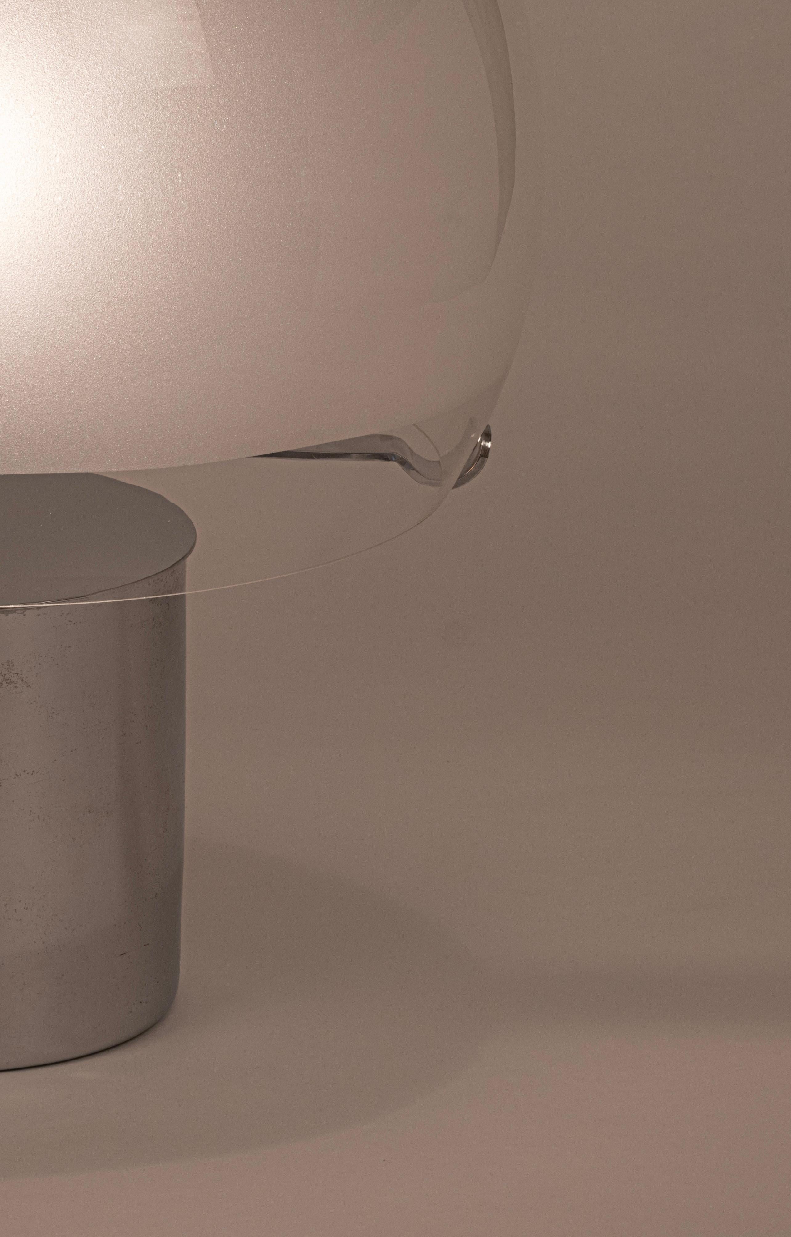 Brass Pair of LTA6 'Porcino' Table Lamps by Luigi Caccia Dominioni for Azucena, c.1967 For Sale