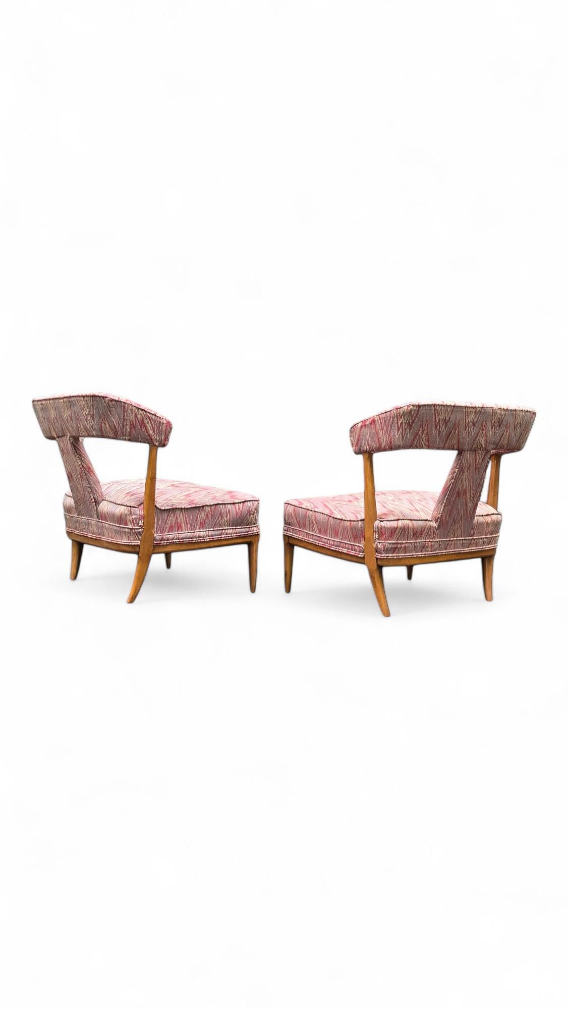 Paar Lubberts & Mulder Tomlinson Sophisticate Oversized Lounge Stühle im Angebot 3