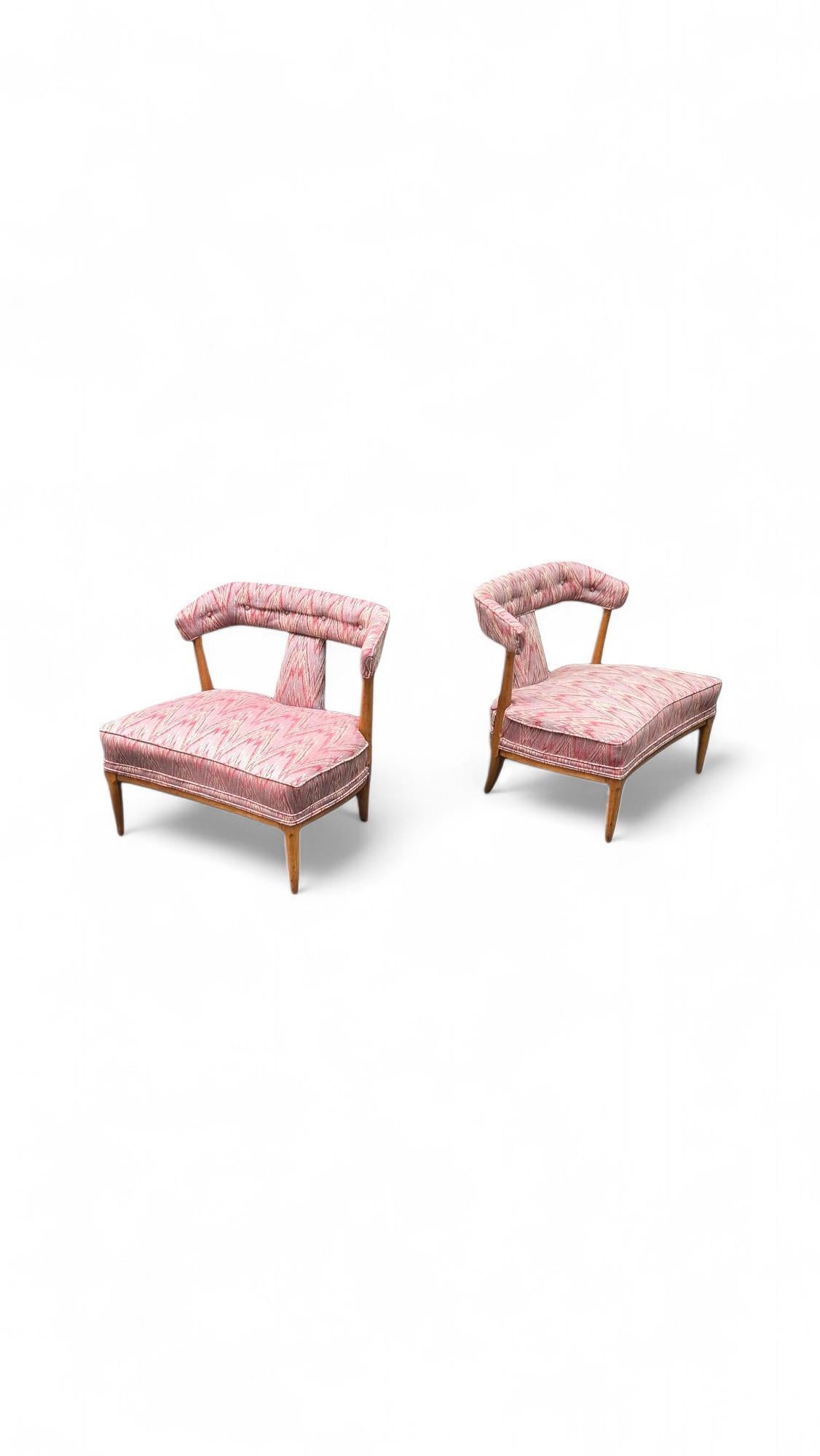 Paar Lubberts & Mulder Tomlinson Sophisticate Oversized Lounge Stühle
