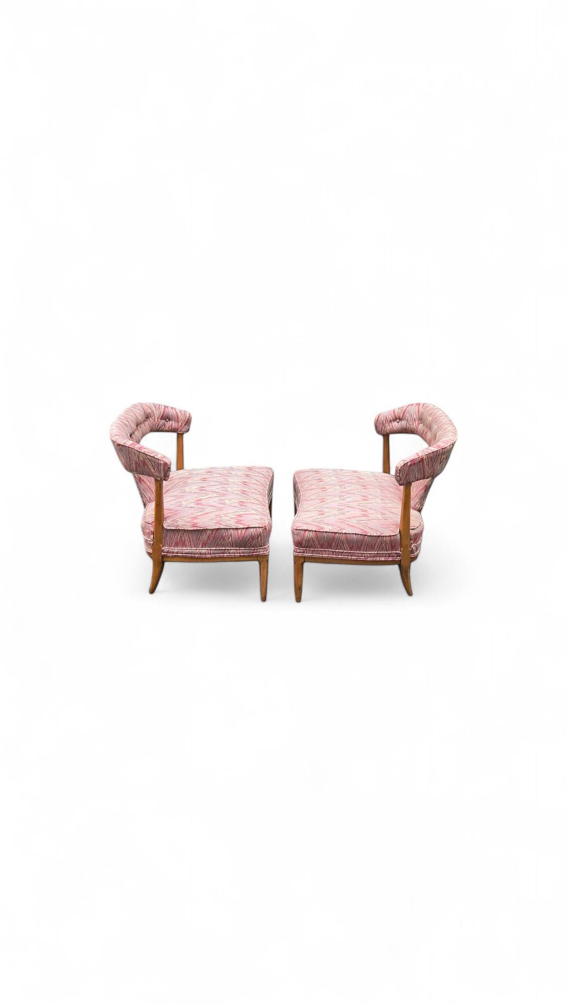Paar Lubberts & Mulder Tomlinson Sophisticate Oversized Lounge Stühle (Moderne der Mitte des Jahrhunderts) im Angebot