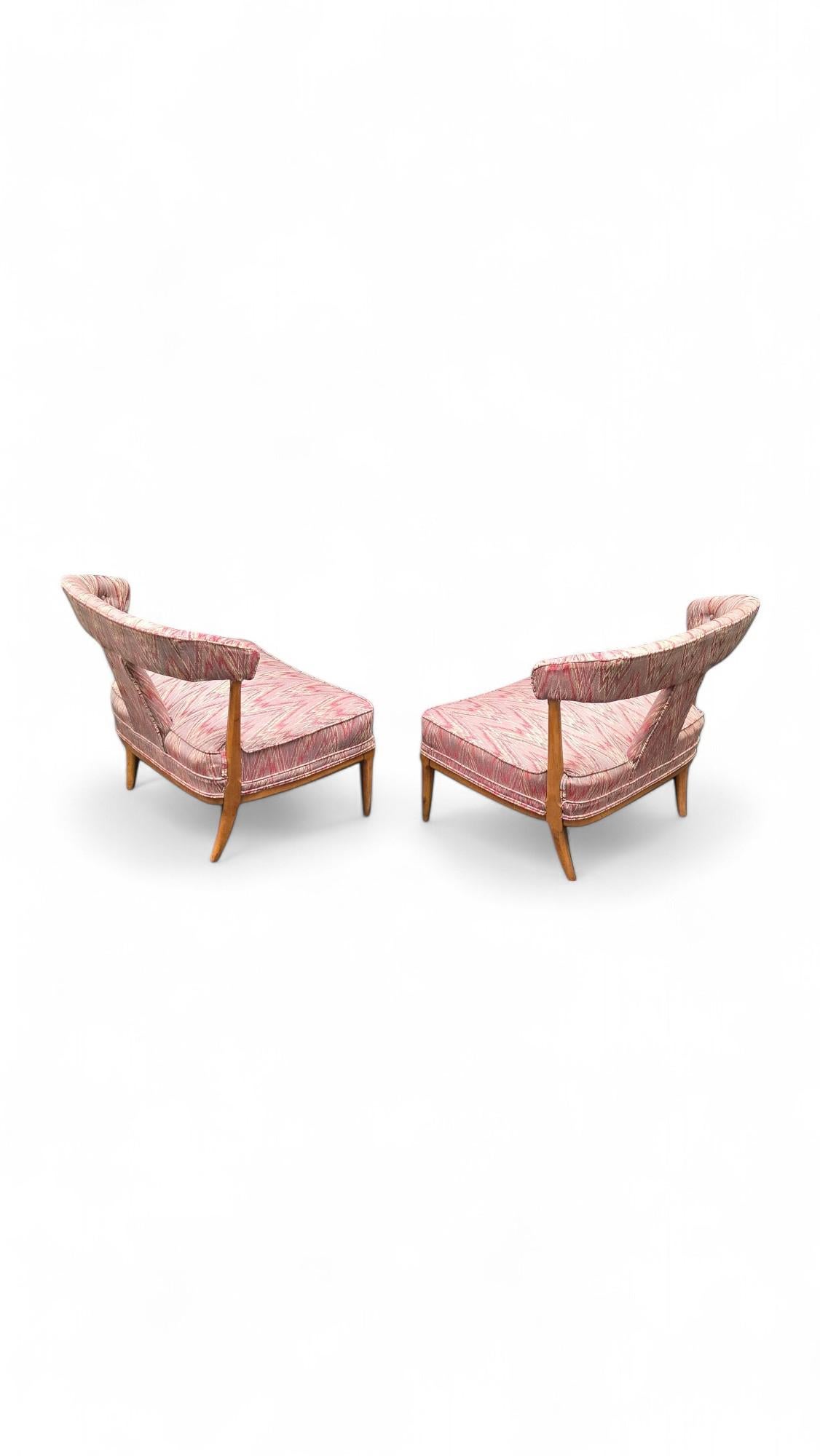 Paar Lubberts & Mulder Tomlinson Sophisticate Oversized Lounge Stühle (Polster) im Angebot