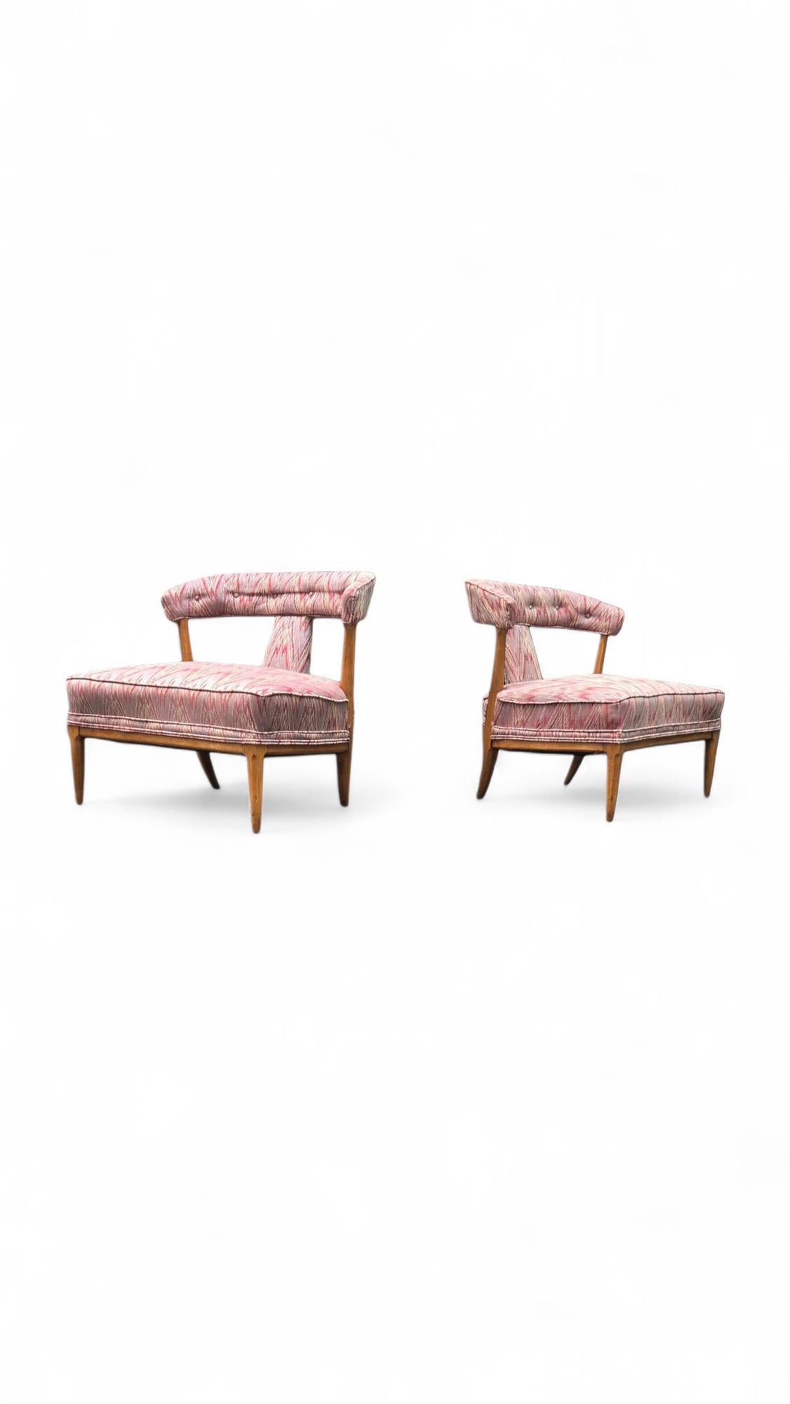 Paar Lubberts & Mulder Tomlinson Sophisticate Oversized Lounge Stühle im Angebot 1