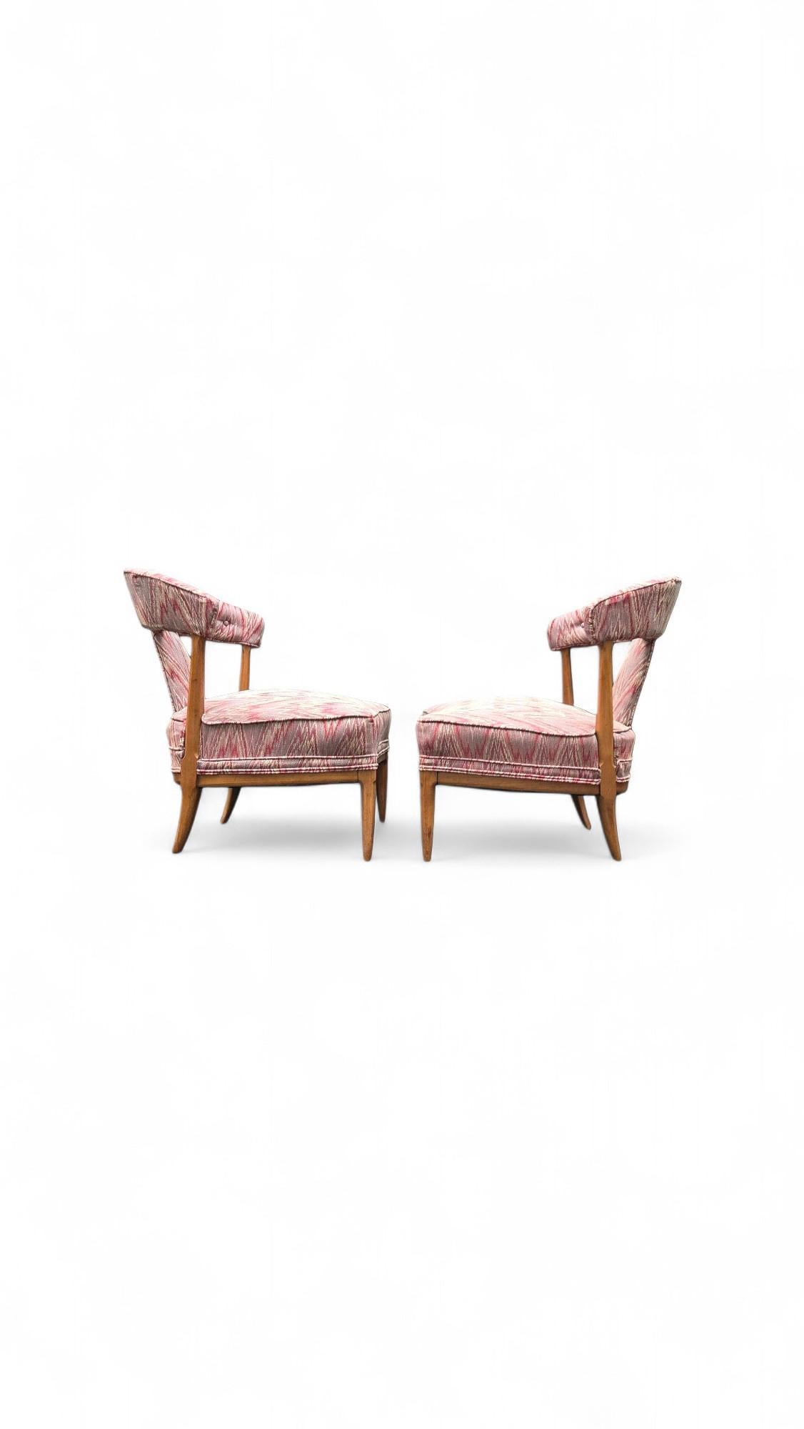 Paar Lubberts & Mulder Tomlinson Sophisticate Oversized Lounge Stühle im Angebot 2