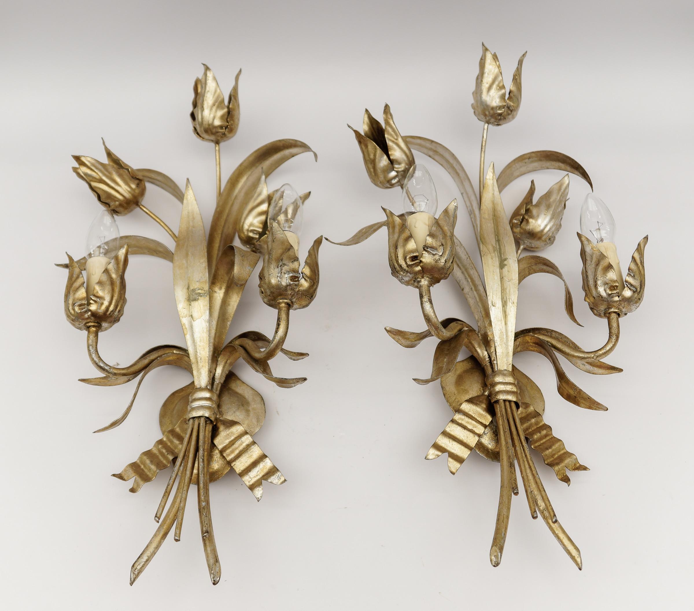 Hollywood Regency Pair of Lucienne Monique 