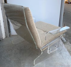 Pair of Lucite Armchairs by Baumann, Germany, 1970s