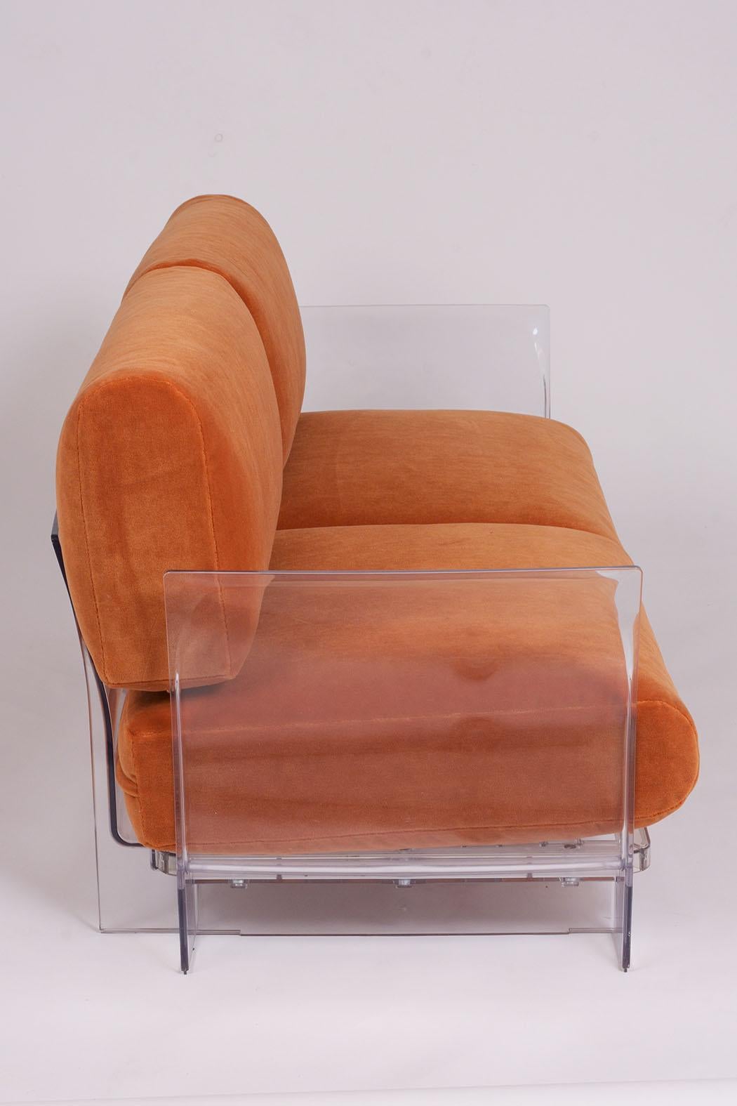 Pair of Lucite Loveseats or Sofas by Piero Lissoni for Kartell 2