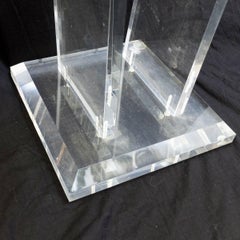 Pair of Lucite Pedestals