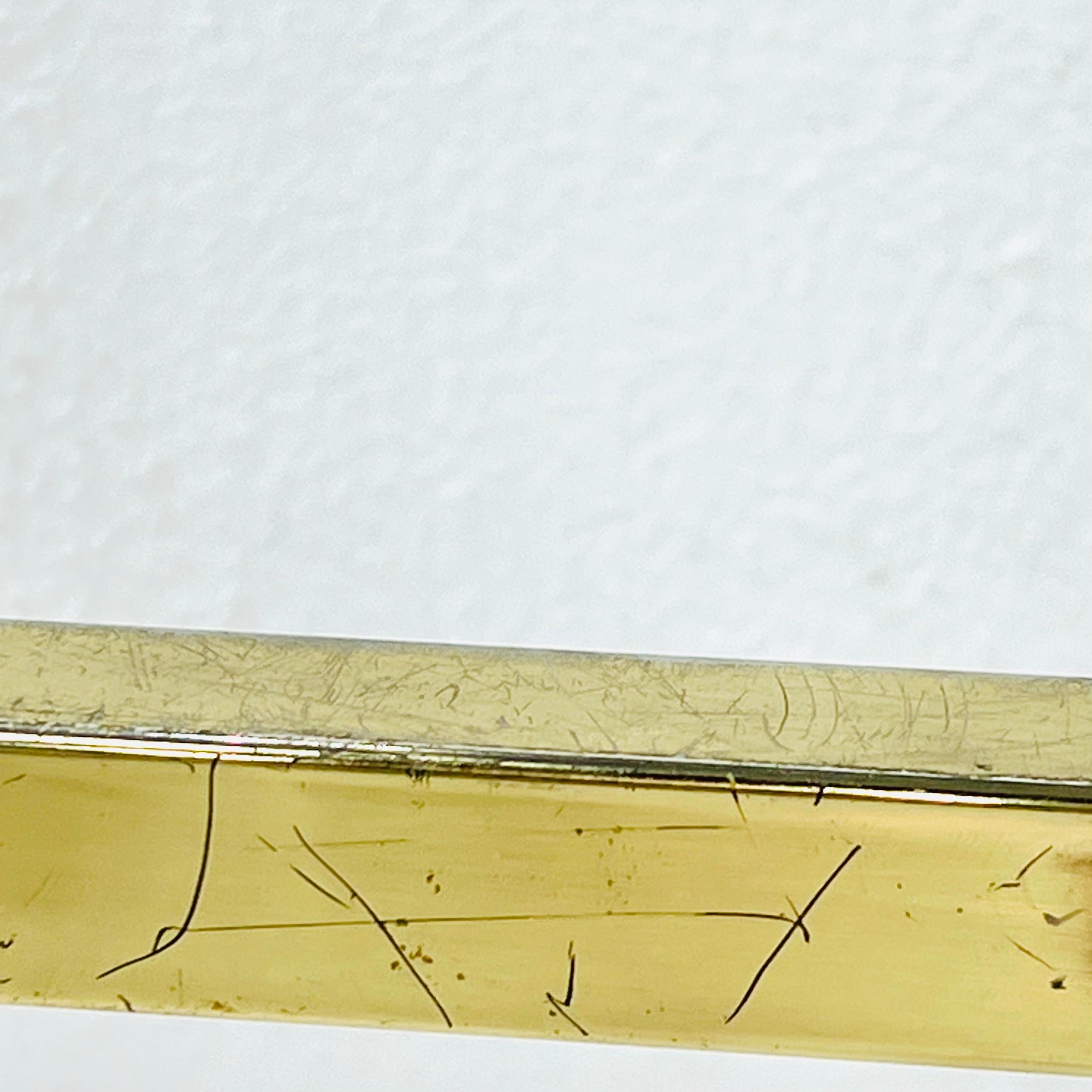 Coppia di sgabelli girevoli a cascata in lucite di Charles Hollis Jones in vendita 4