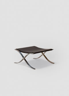Pair of Ludwig Mies van der Rohe Barcelona Stools