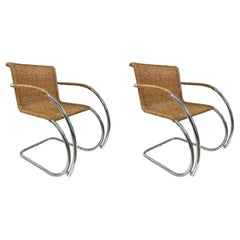 Pair of Ludwig Mies van der Rohe MR20 Chairs