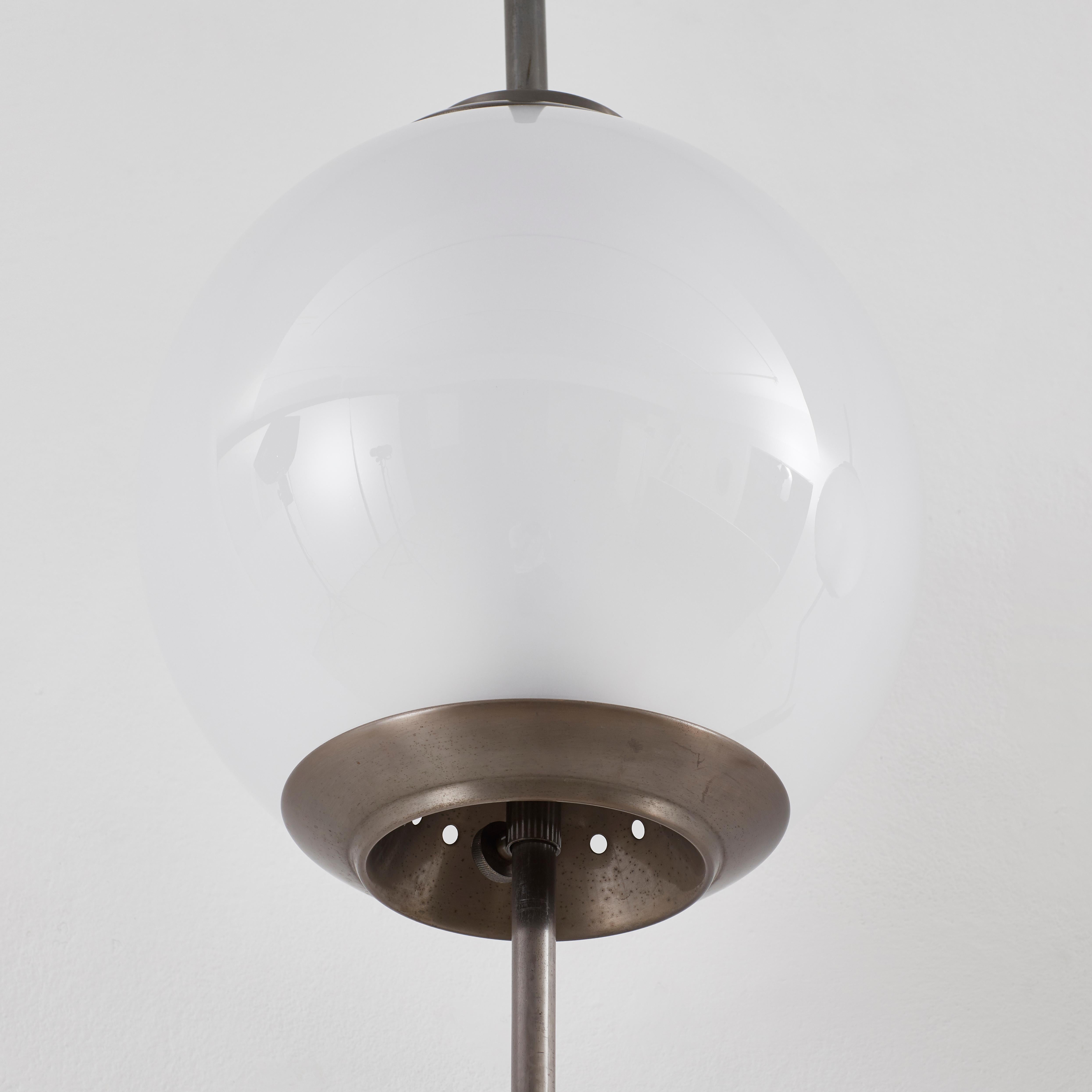 Modern Pair of Luigi Caccia Dominioni LP11 Pallone wall lights for Azucena - Italy 1958 For Sale