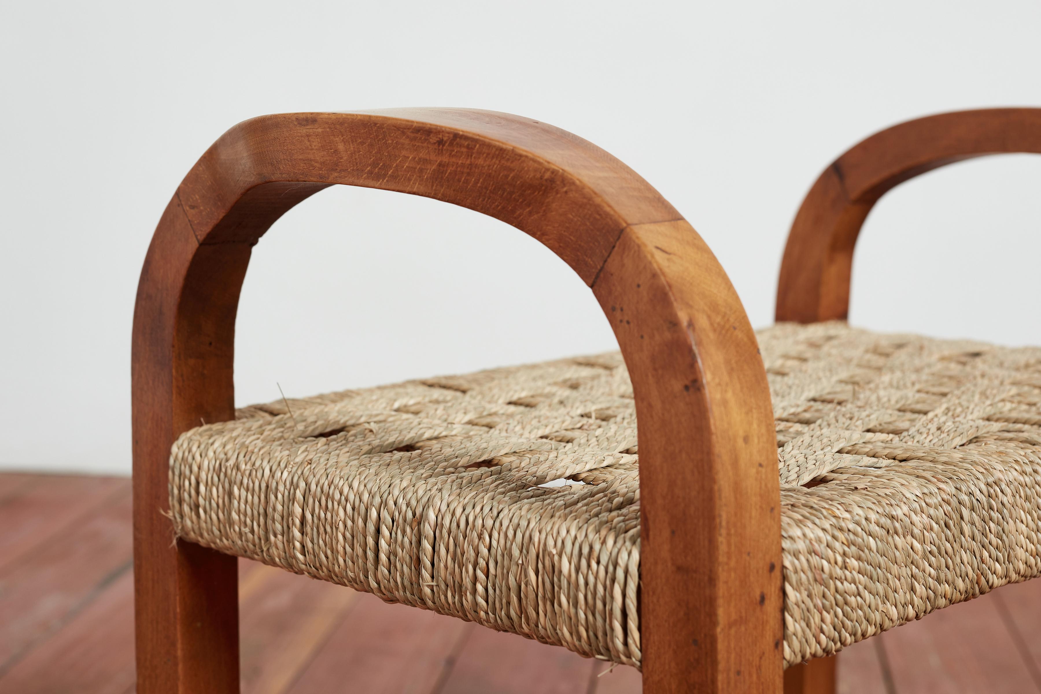 Paar Luigi Ricci-Hocker aus Bugholz im Angebot 11
