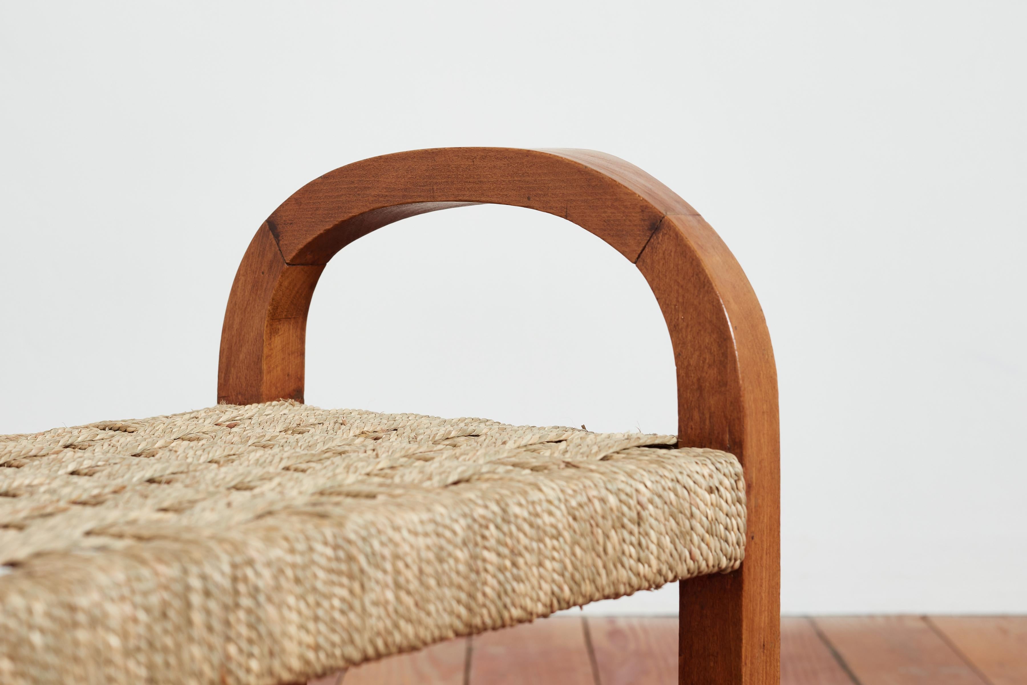 Paar Luigi Ricci-Hocker aus Bugholz im Angebot 13