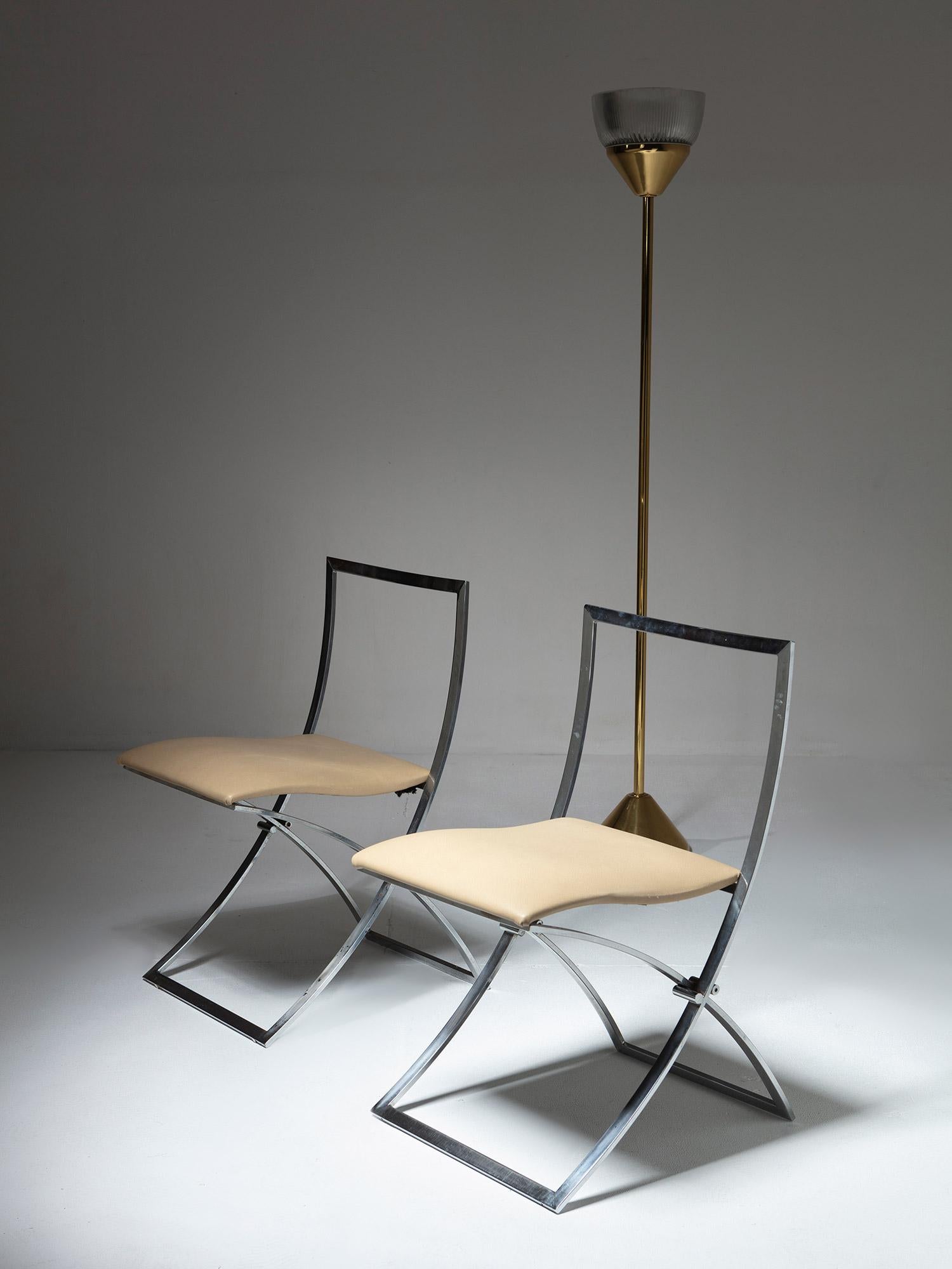 Paire de chaises Luisa de Marcello Cuneo pour Mobel Italia, Italie, 1970 en vente 4