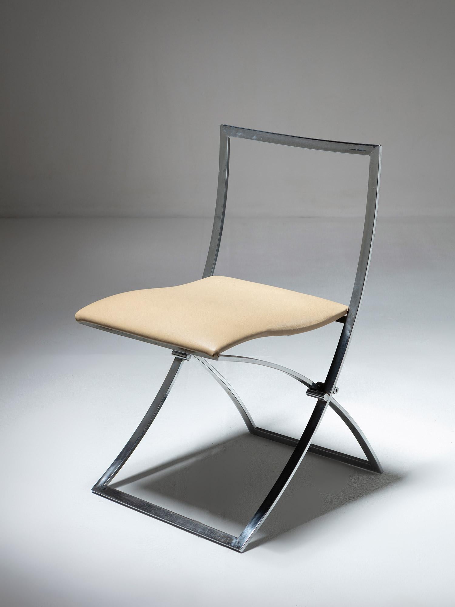 Paire de chaises Luisa de Marcello Cuneo pour Mobel Italia, Italie, 1970 Bon état - En vente à Milan, IT