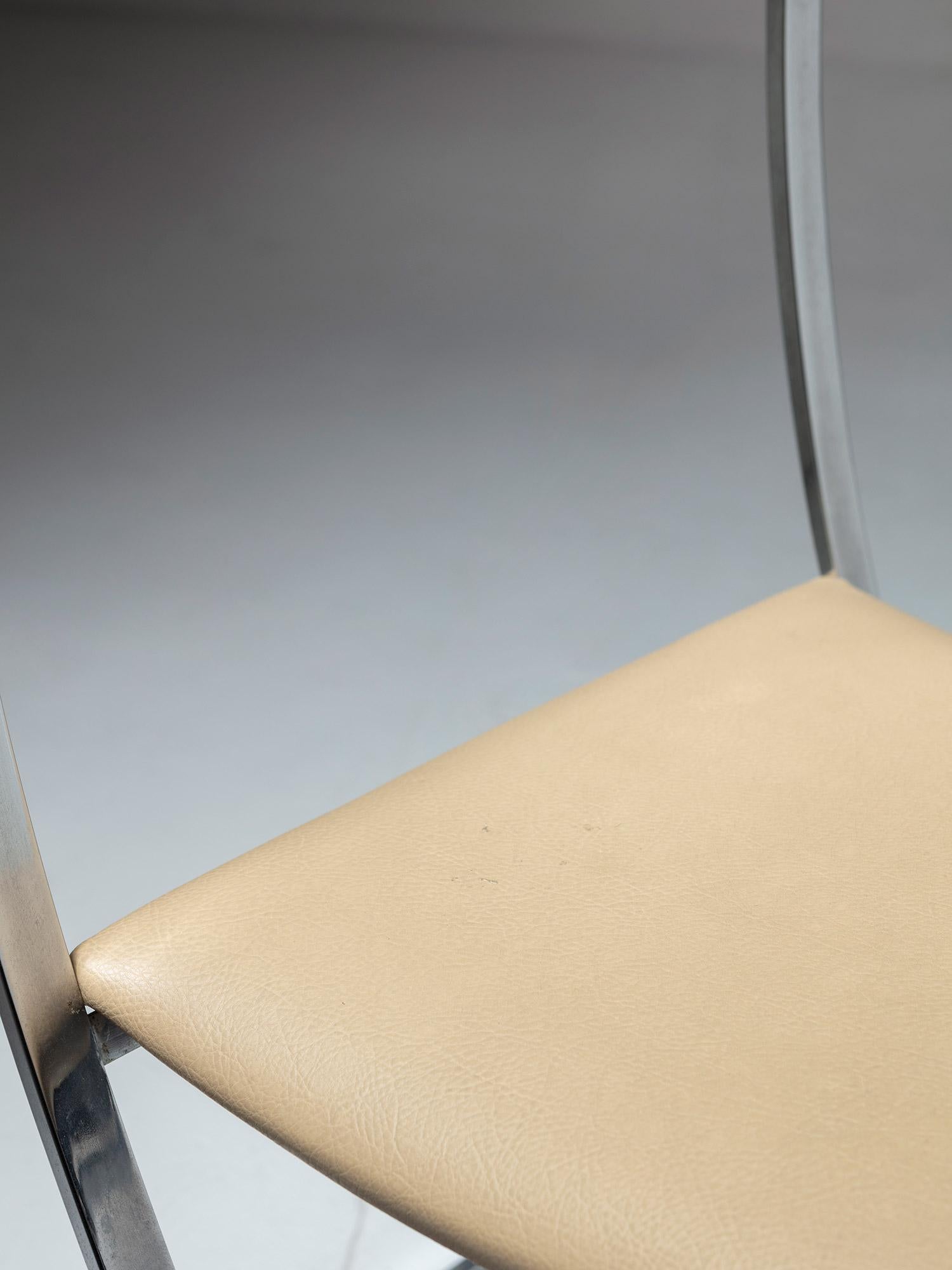 Paire de chaises Luisa de Marcello Cuneo pour Mobel Italia, Italie, 1970 en vente 2