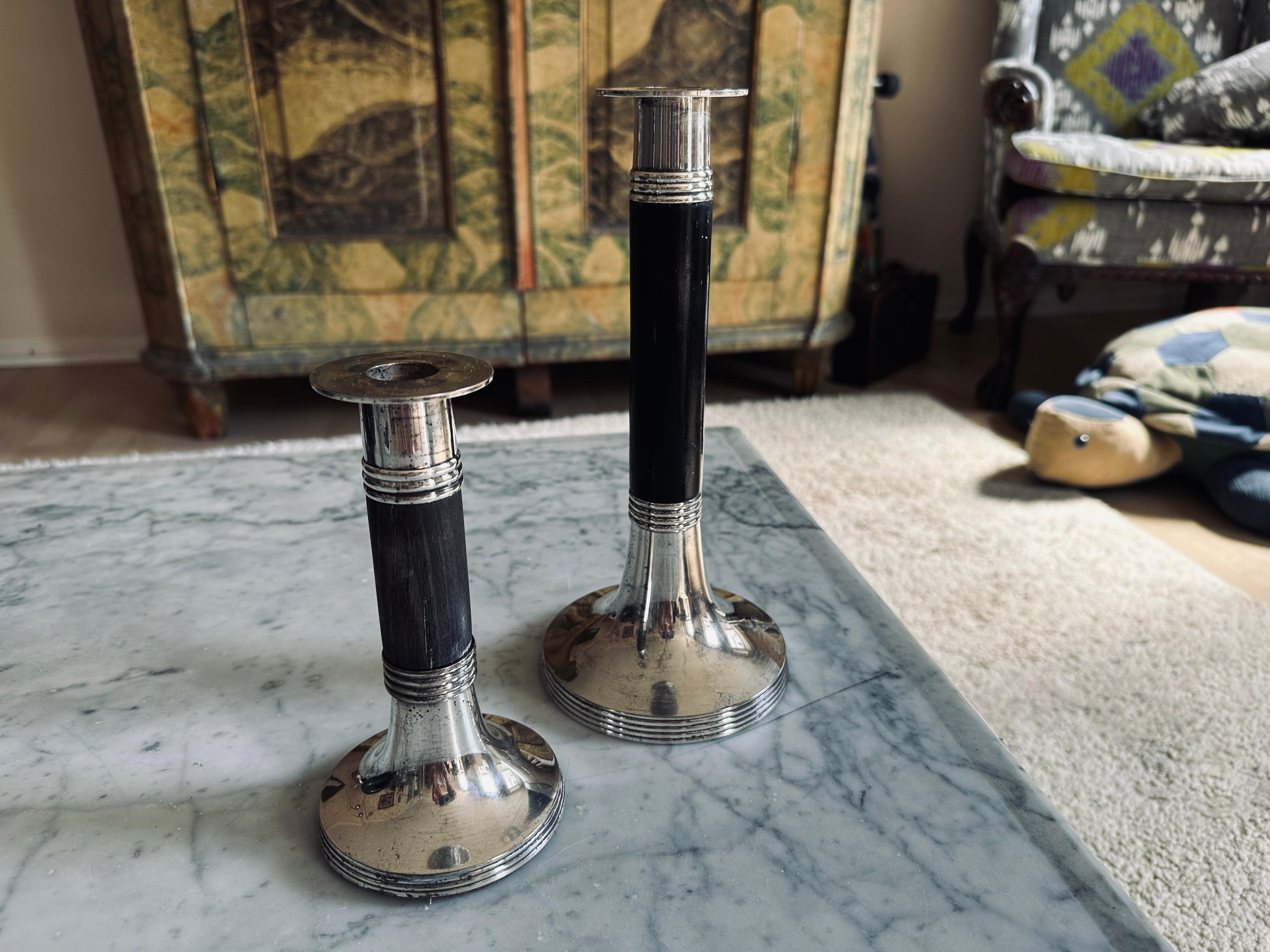 Lacquered Pair of 