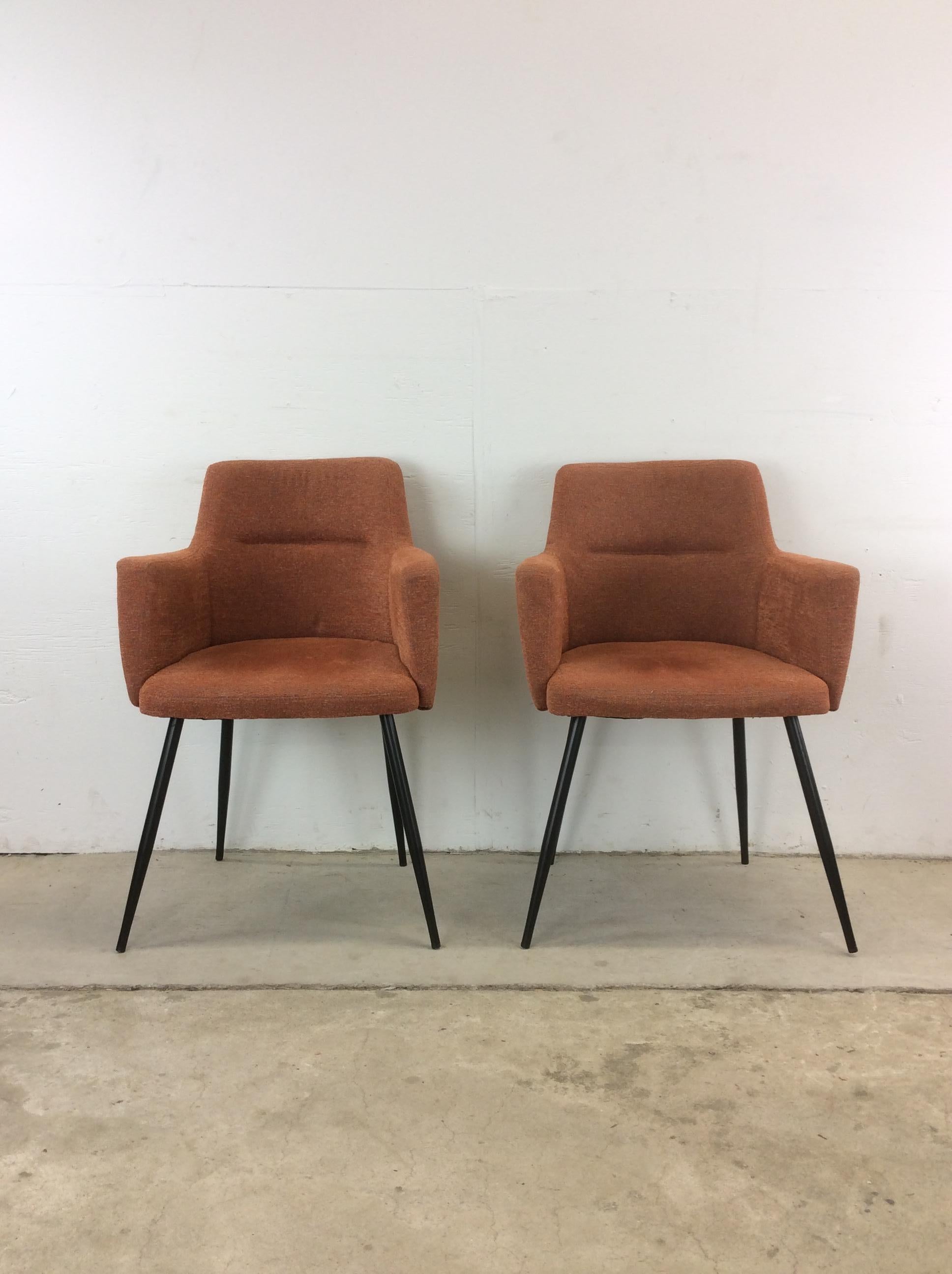 Upholstery Pair of Lumisource Andrews Chairs New Without Box For Sale