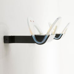 Pair of Luna Wall Lamps by Roberto Pamio for Leucos, 1980s