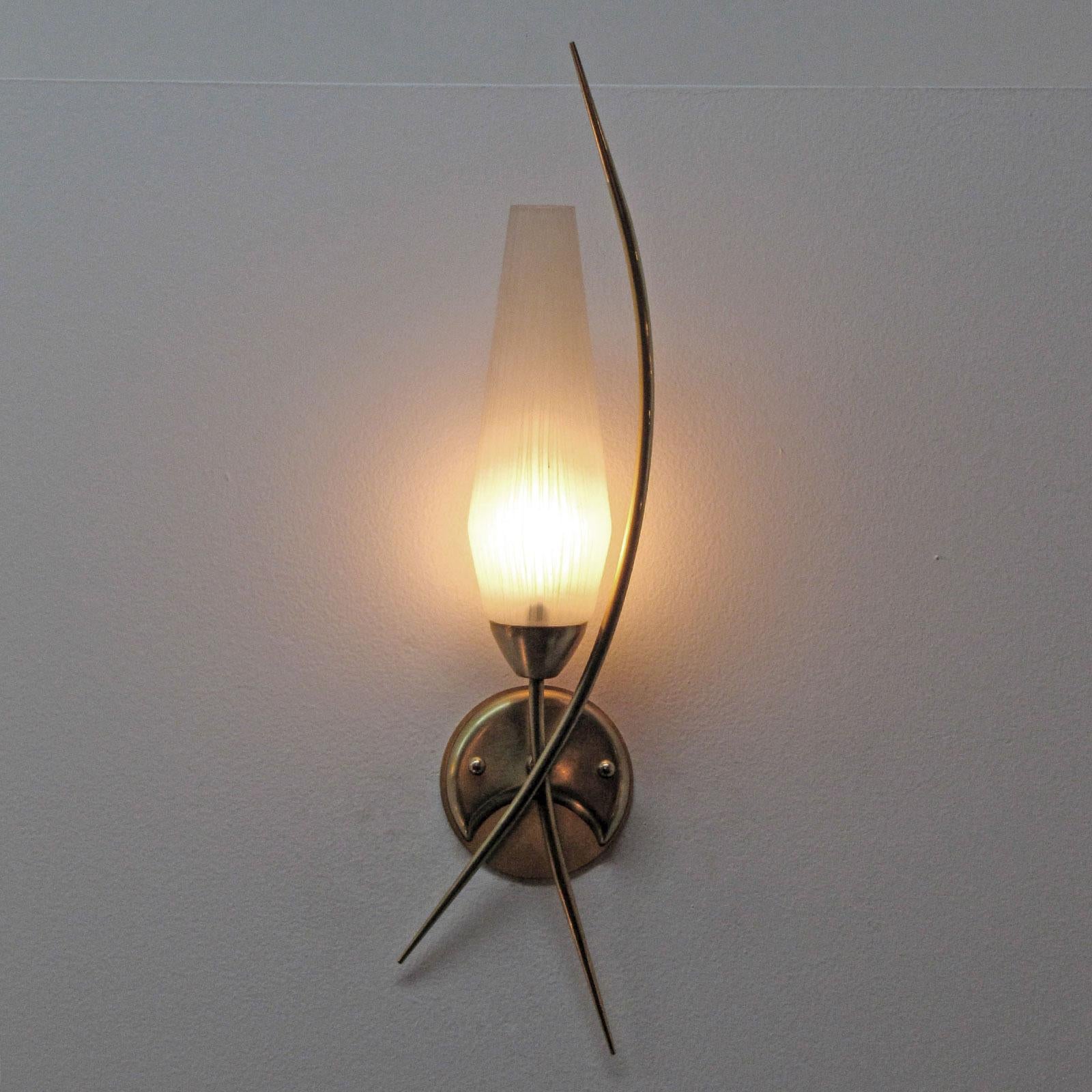 Pair of Lunel Wall Lights, 1950 1