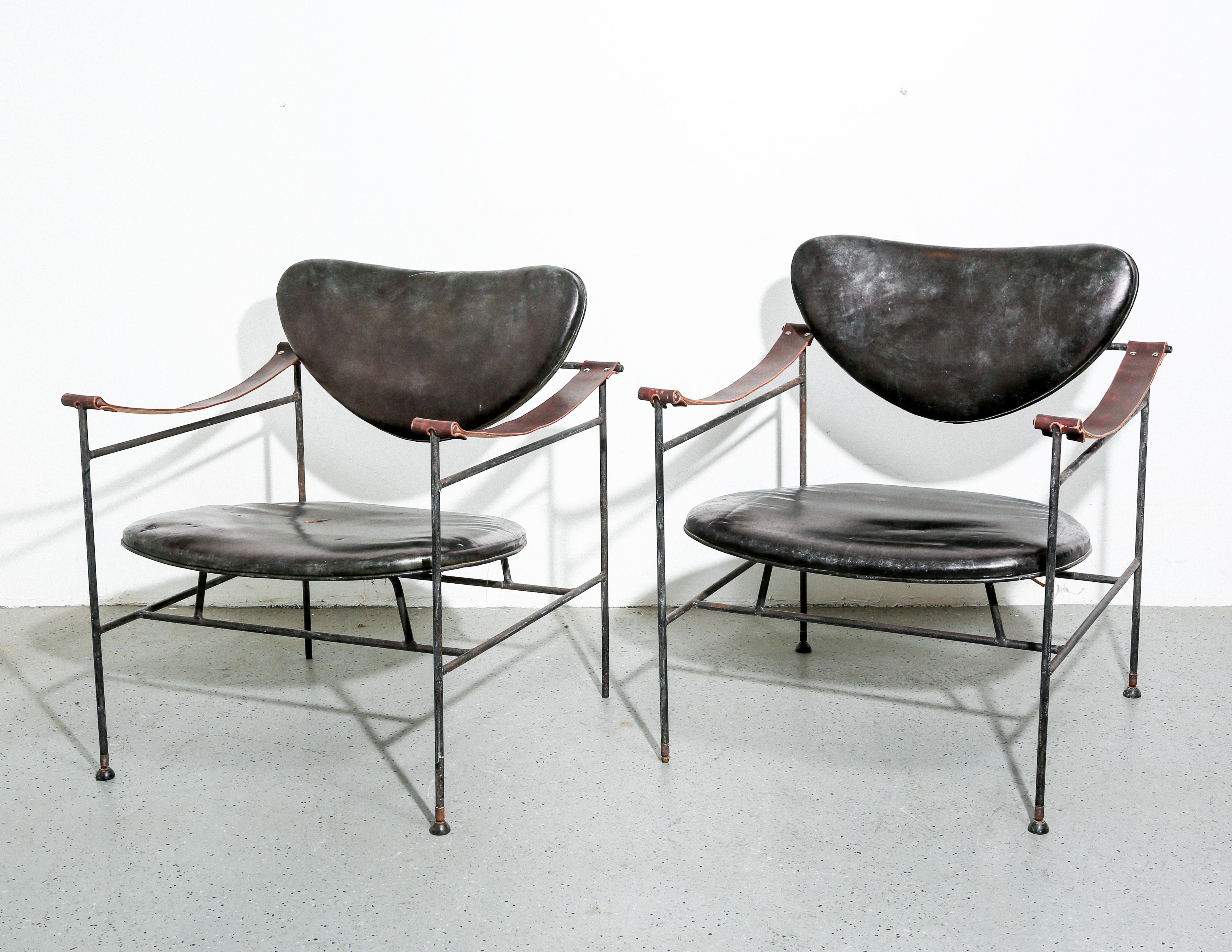 Pair Of Luther Conover Lounge Chairs 4