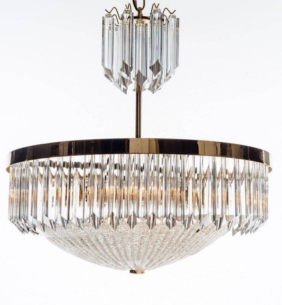  Elegant  Chandelier in the Style of Venini ‘1970’ In Excellent Condition For Sale In Rome, IT