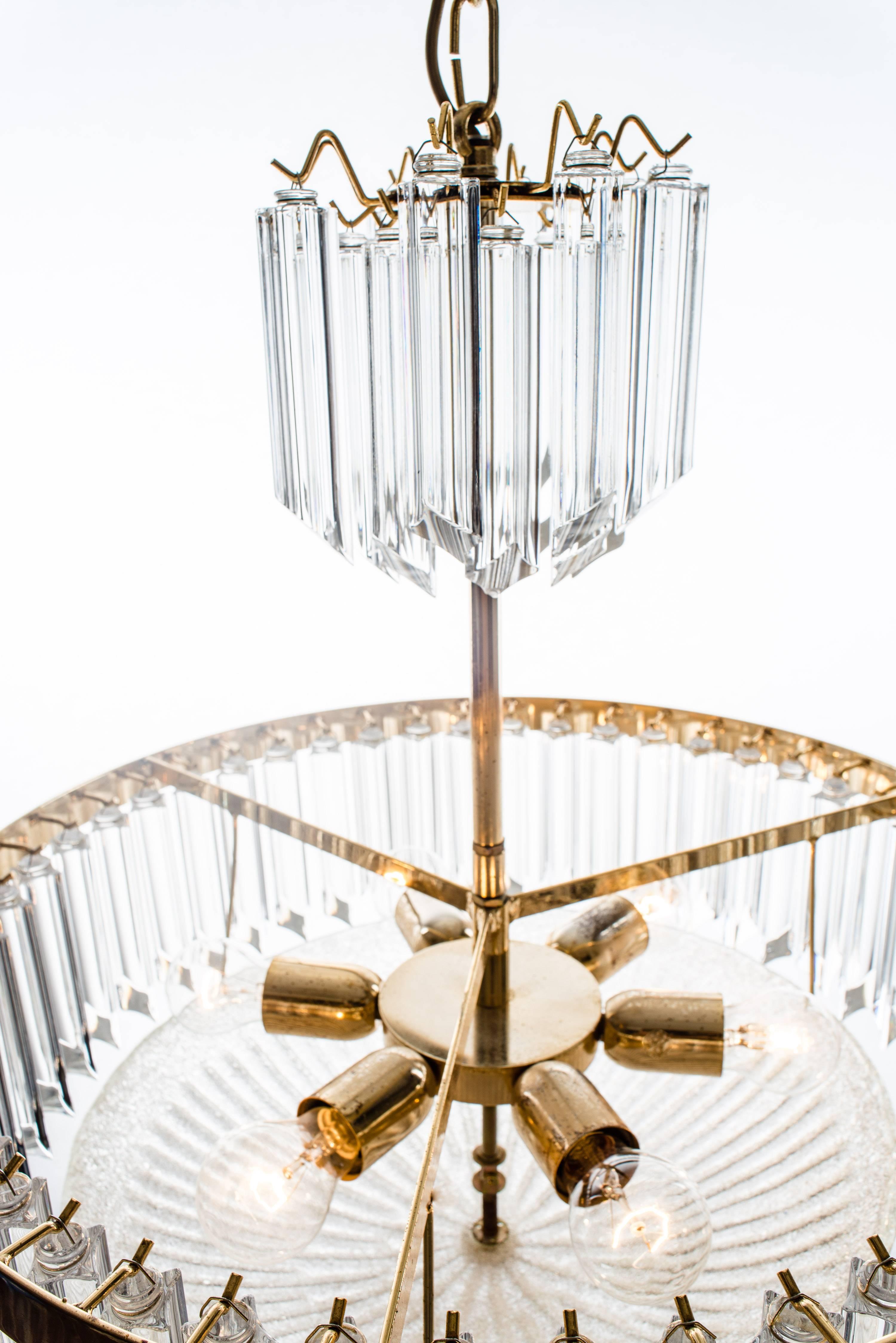 Late 20th Century  Elegant  Chandelier in the Style of Venini ‘1970’ For Sale