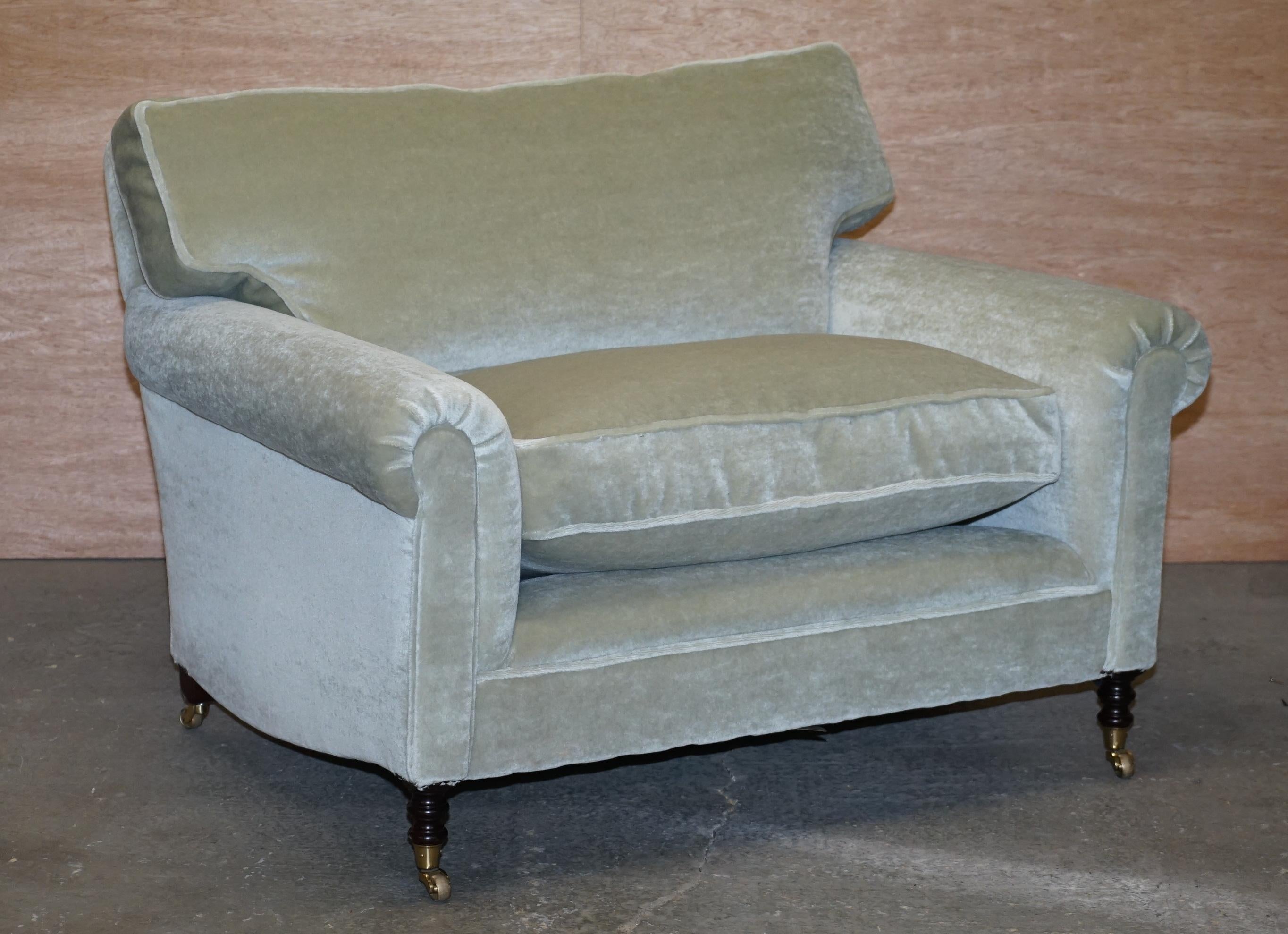 Wimbledon-Furniture

Wimbledon-Furniture is delighted to offer for sale this pair of brand new George Smith RRP £17,000 Love seat armchairs upholstered in George Smiths own Mohair Velvet which retails for £389 per sq-mt

Please note the delivery