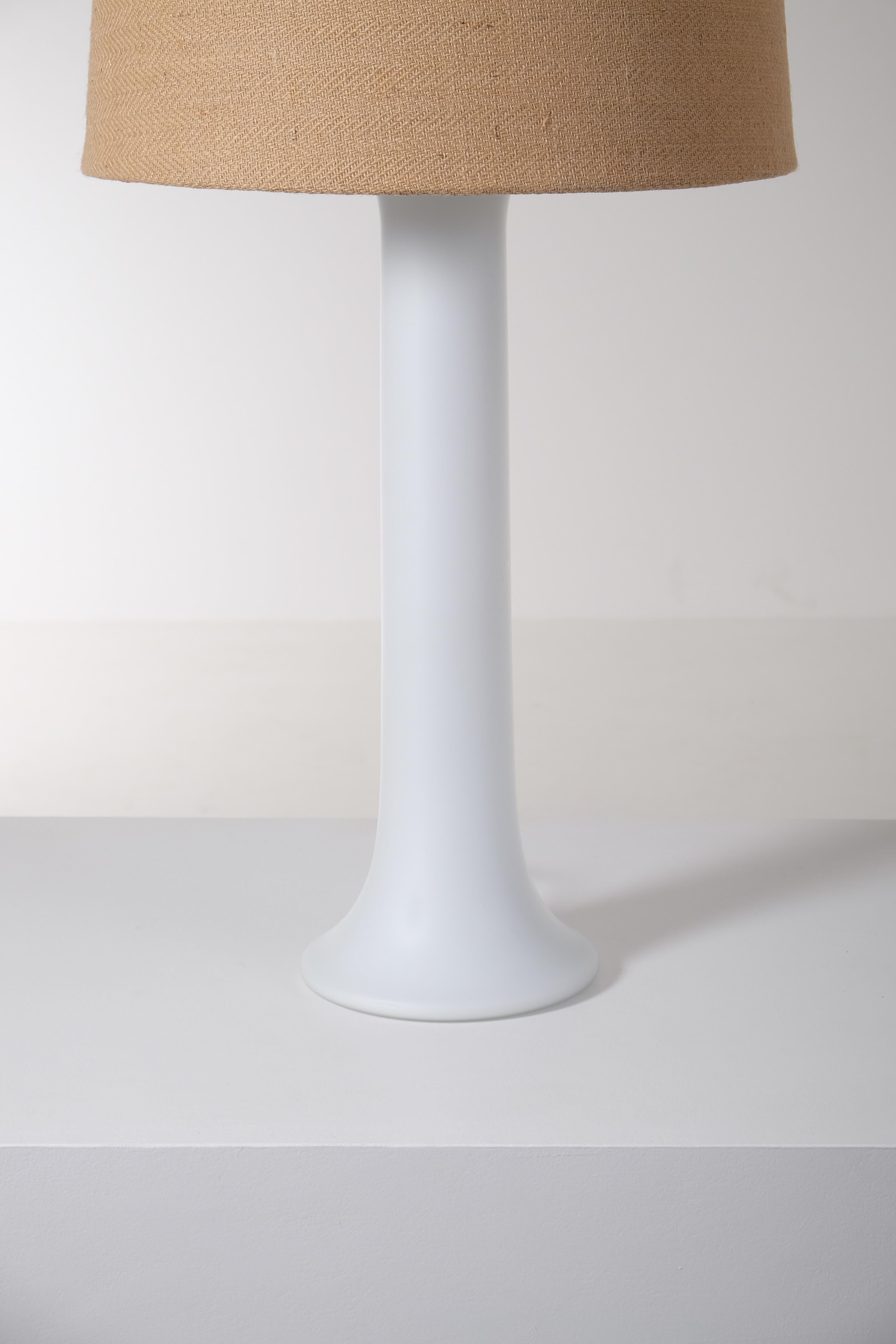 Paire de lampes de bureau Luxus en verre, Suède, années 1970 Bon état - En vente à Stockholm, SE